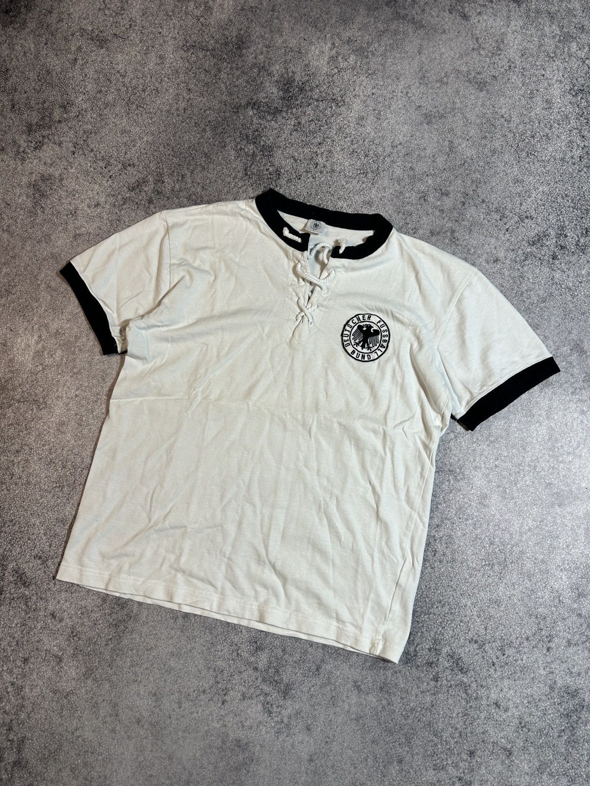 Vintage Vintage Retro Germany Jersey Blokecore Rare Style Casual M Size US M / EU 48-50 / 2 - 1 Thumbnail