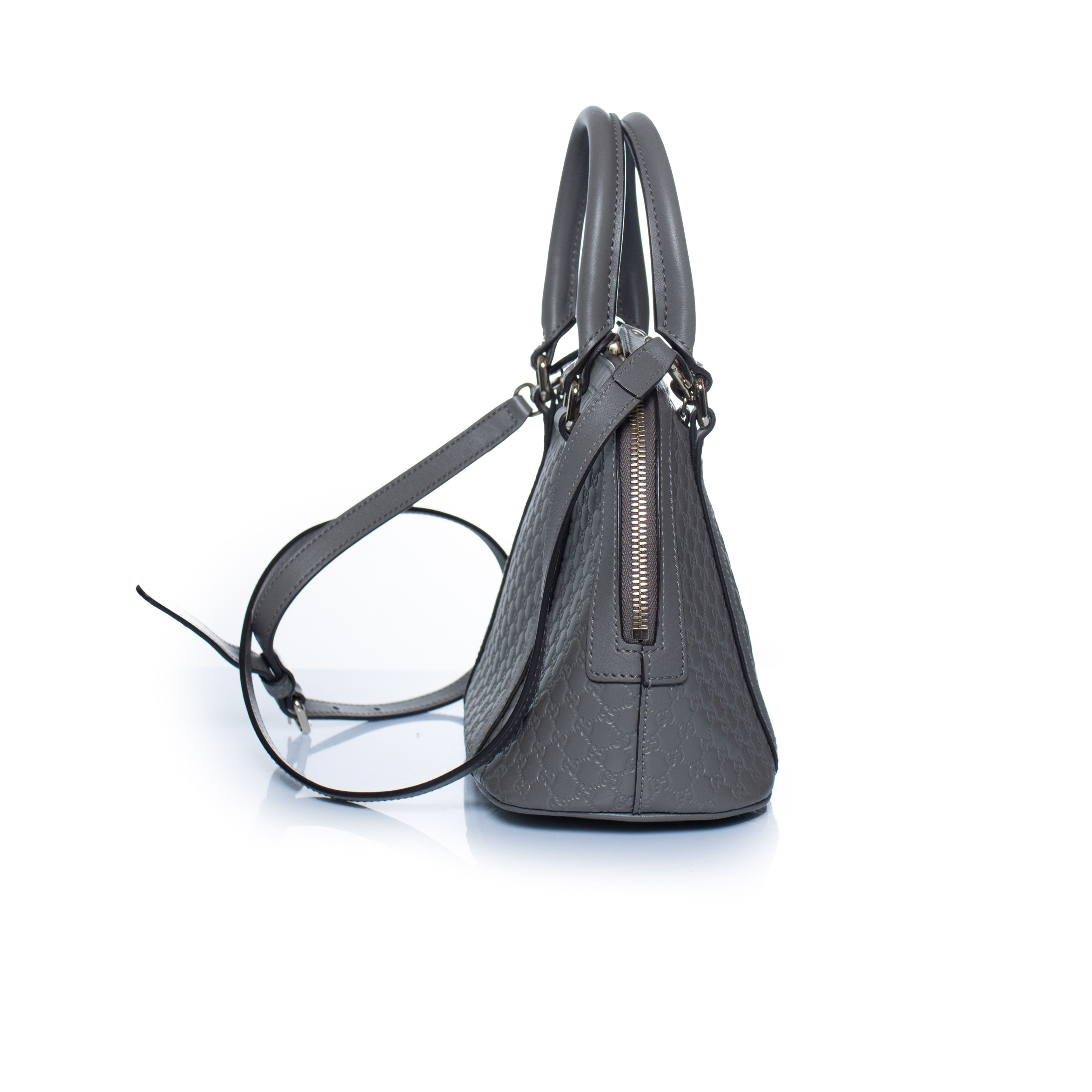 Gucci Gucci, Microguccissima dome in grey Size ONE SIZE - 7 Thumbnail
