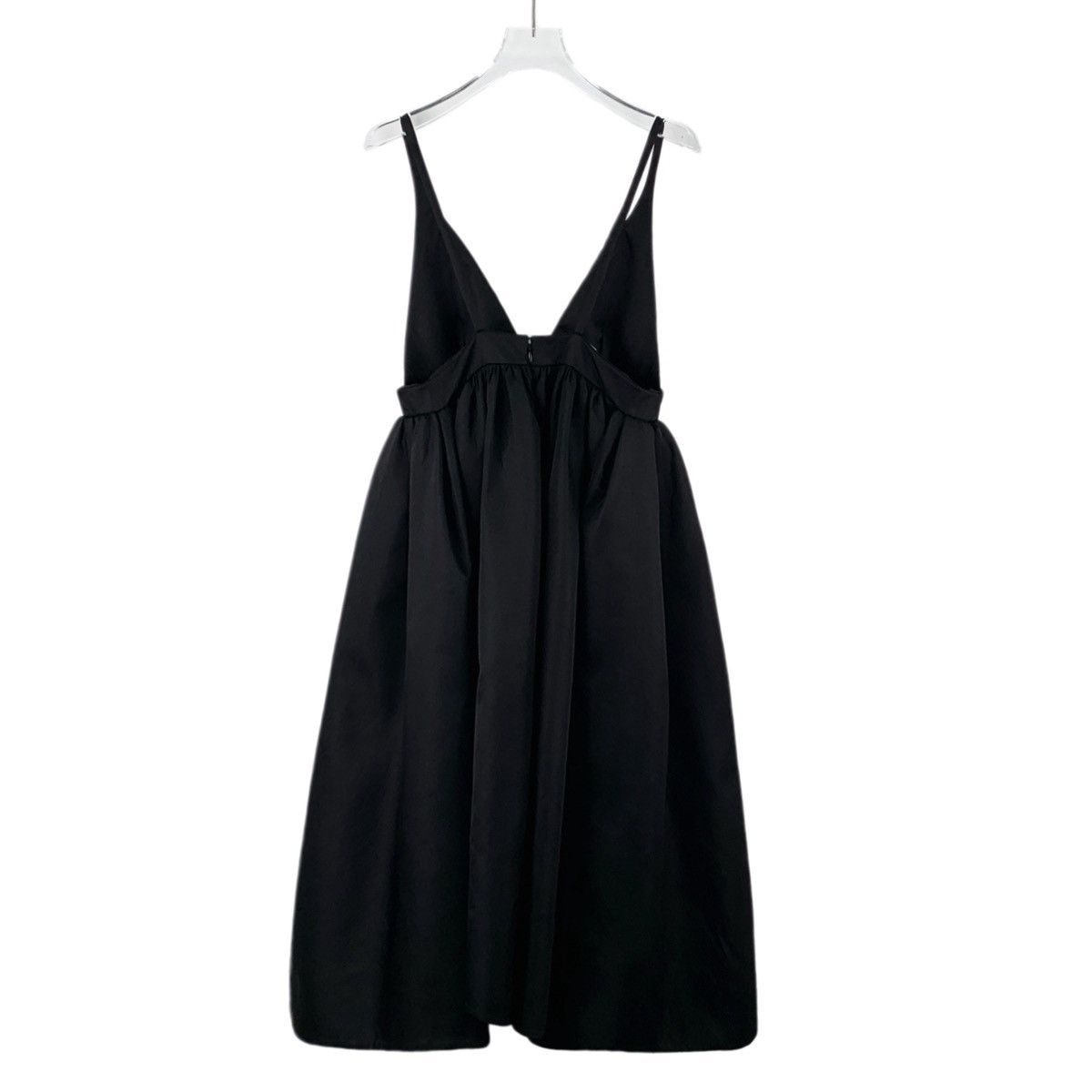 Prada Prada Triangle Logo V-neck Sleeveless Nylon Slip Dress K26WX Size M / US 6-8 / IT 42-44 - 2 Thumbnail