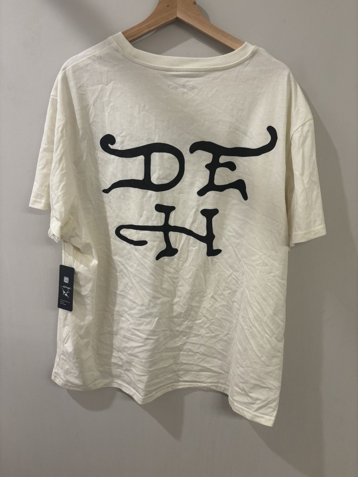 Ed Hardy Ed Hardy cream Tee Size US XXL / EU 58 / 5 - 2 Thumbnail
