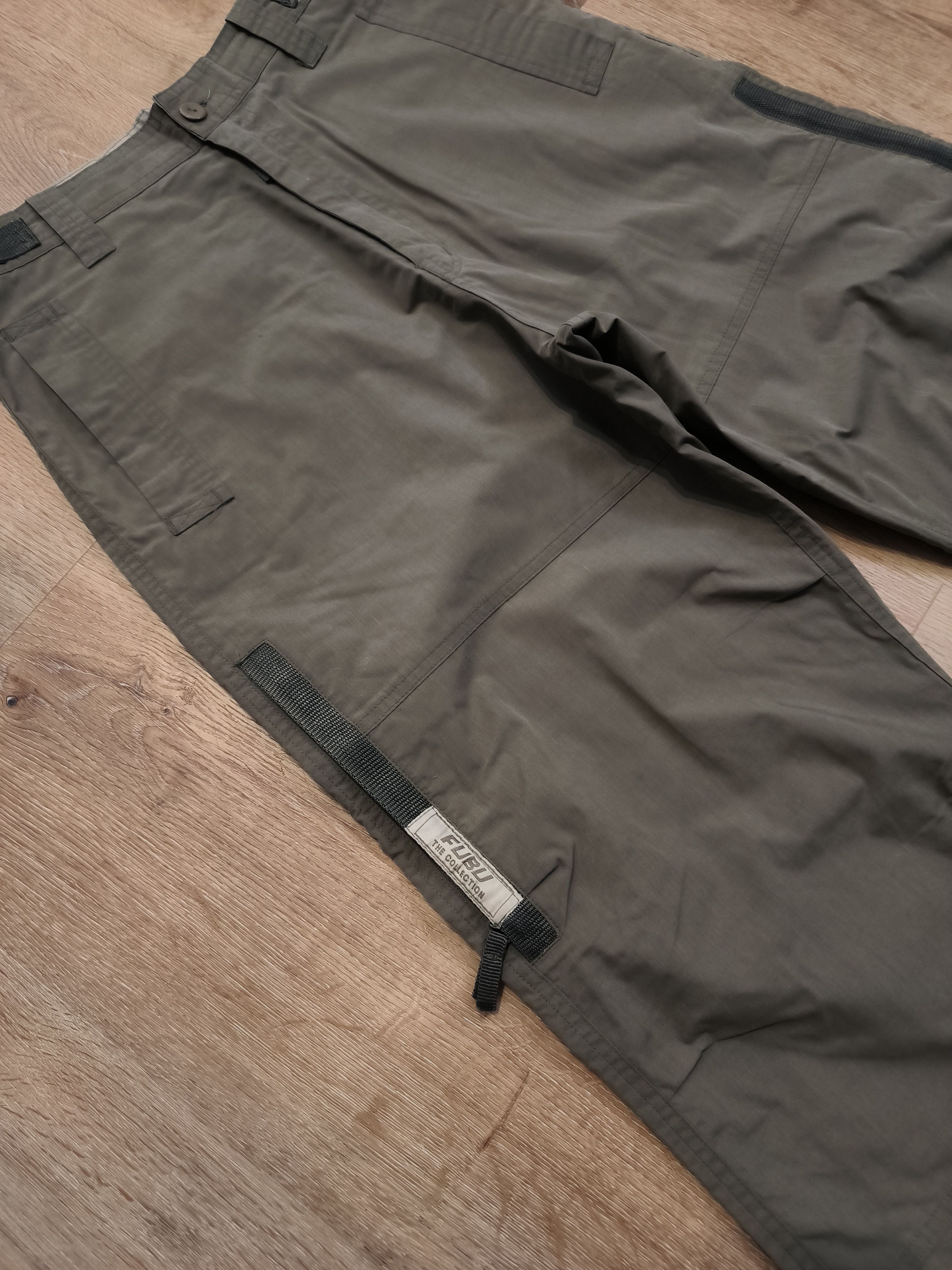 Fubu × Vintage Fubu Collection Cargo Pants Khaki Vintage Size US 34 / EU 50 - 3 Thumbnail