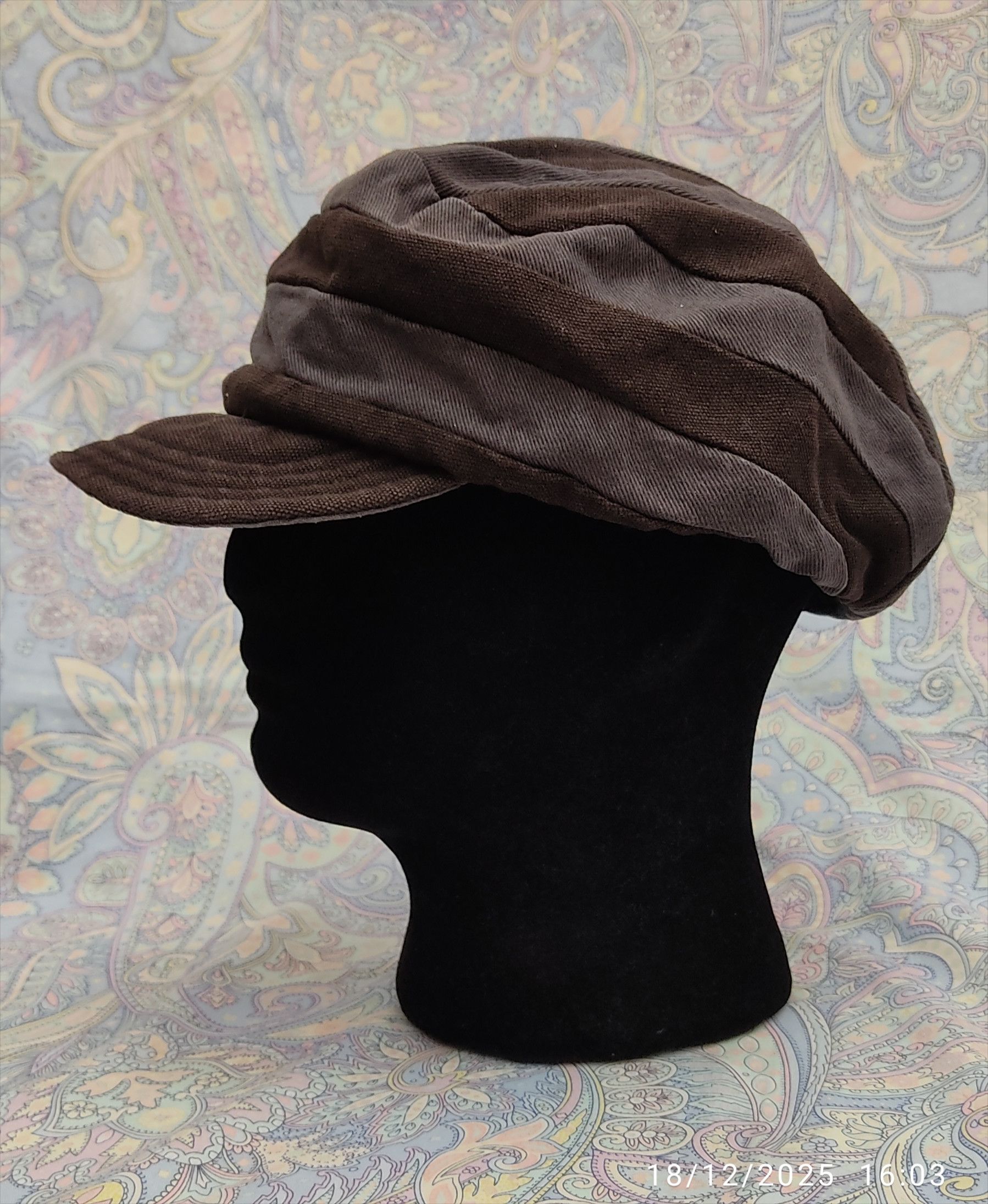 Diesel Vintage Diesel Striped Beret / Newsboy Cap Size ONE SIZE - 3 Thumbnail