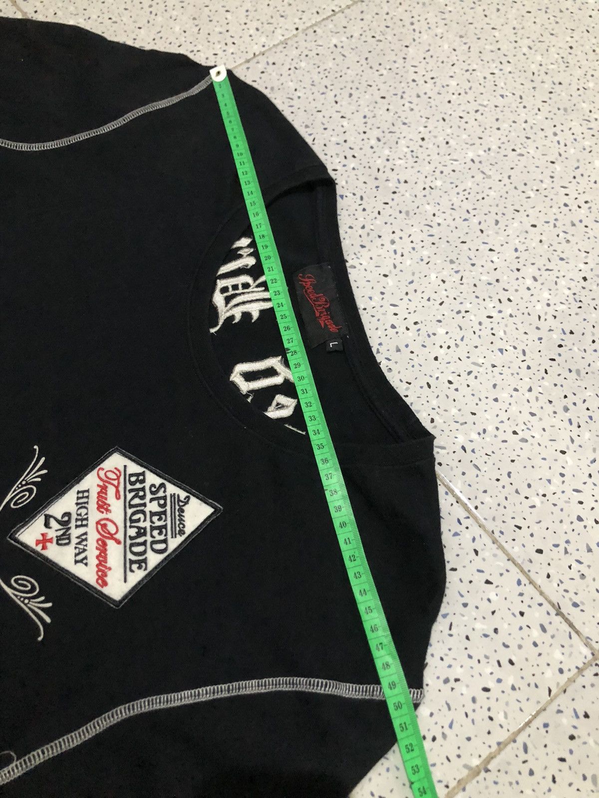 Japanese Brand × Vintage Y2K Speed Brigade Longsleeve T-shirt Size US L / EU 52-54 / 3 - 13 Thumbnail