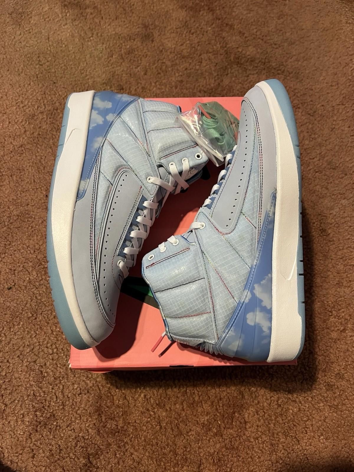 Nike Nike Air Jordan 2 Retro x J Balvin DQ7691-419 US10.5 Size US 10.5 / EU 43-44 - 2 Thumbnail