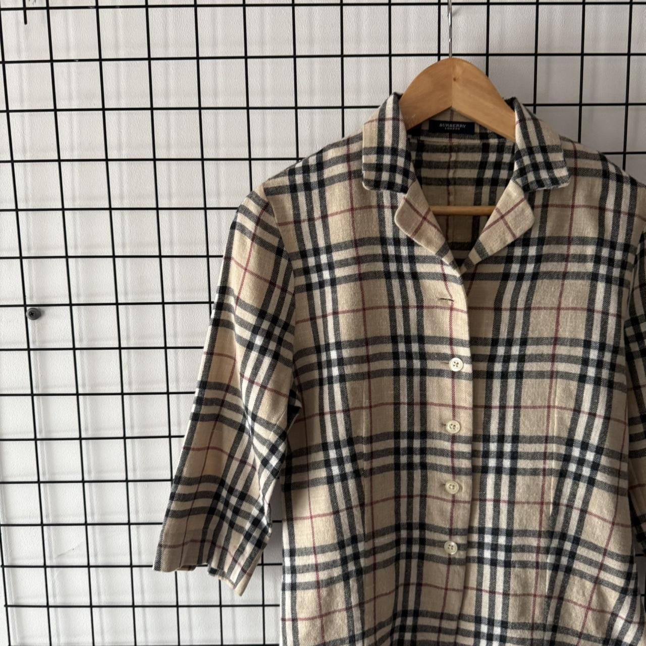 Burberry Burberry Nova Check Womans Flannel Shirt Button Up Size M / US 6-8 / IT 42-44 - 4 Thumbnail