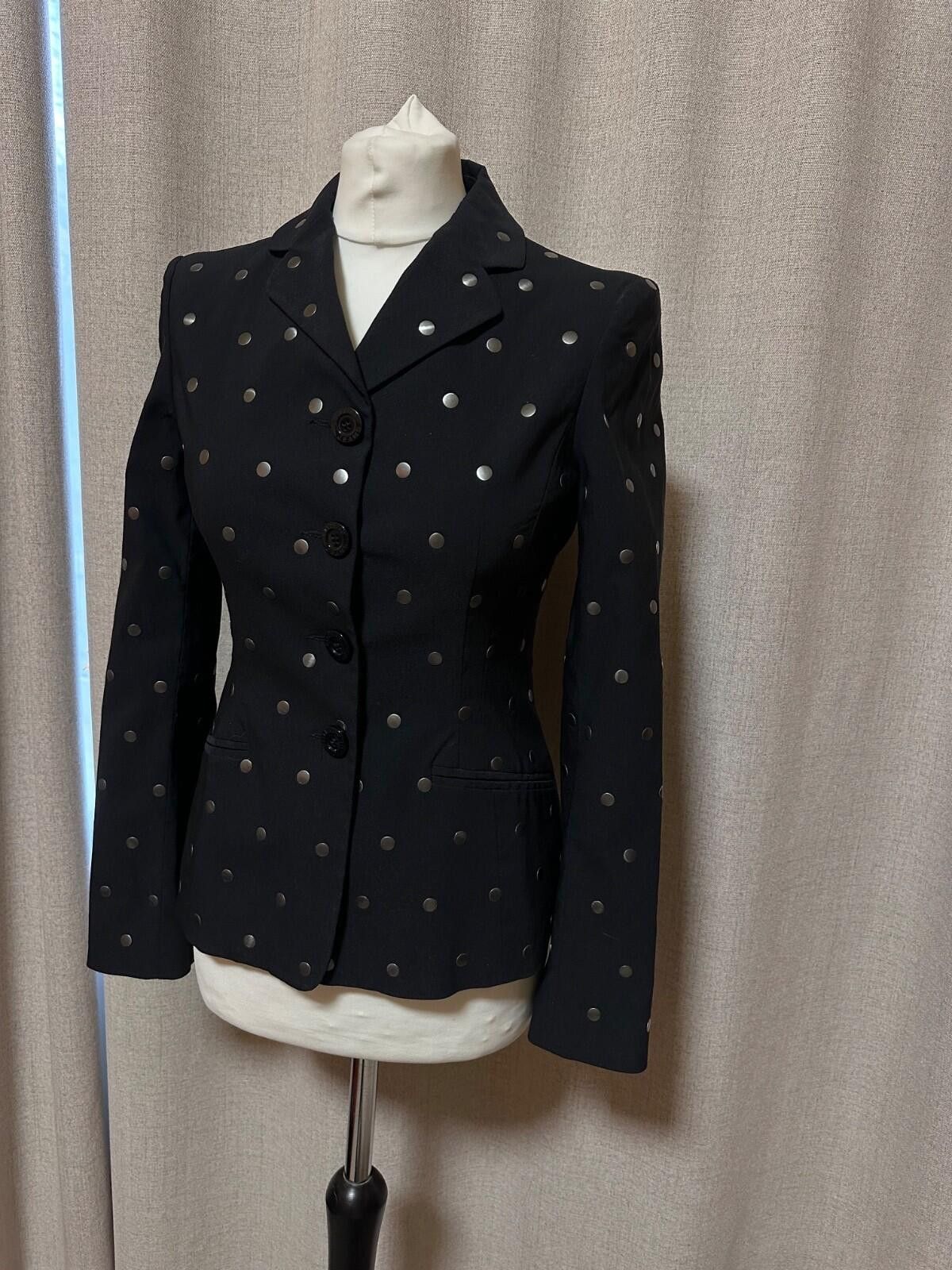 Moschino Vintage MOSCHINO Metal 'Domes' Jacket Sz IT 40 Size M / US 6-8 / IT 42-44 - 4 Thumbnail