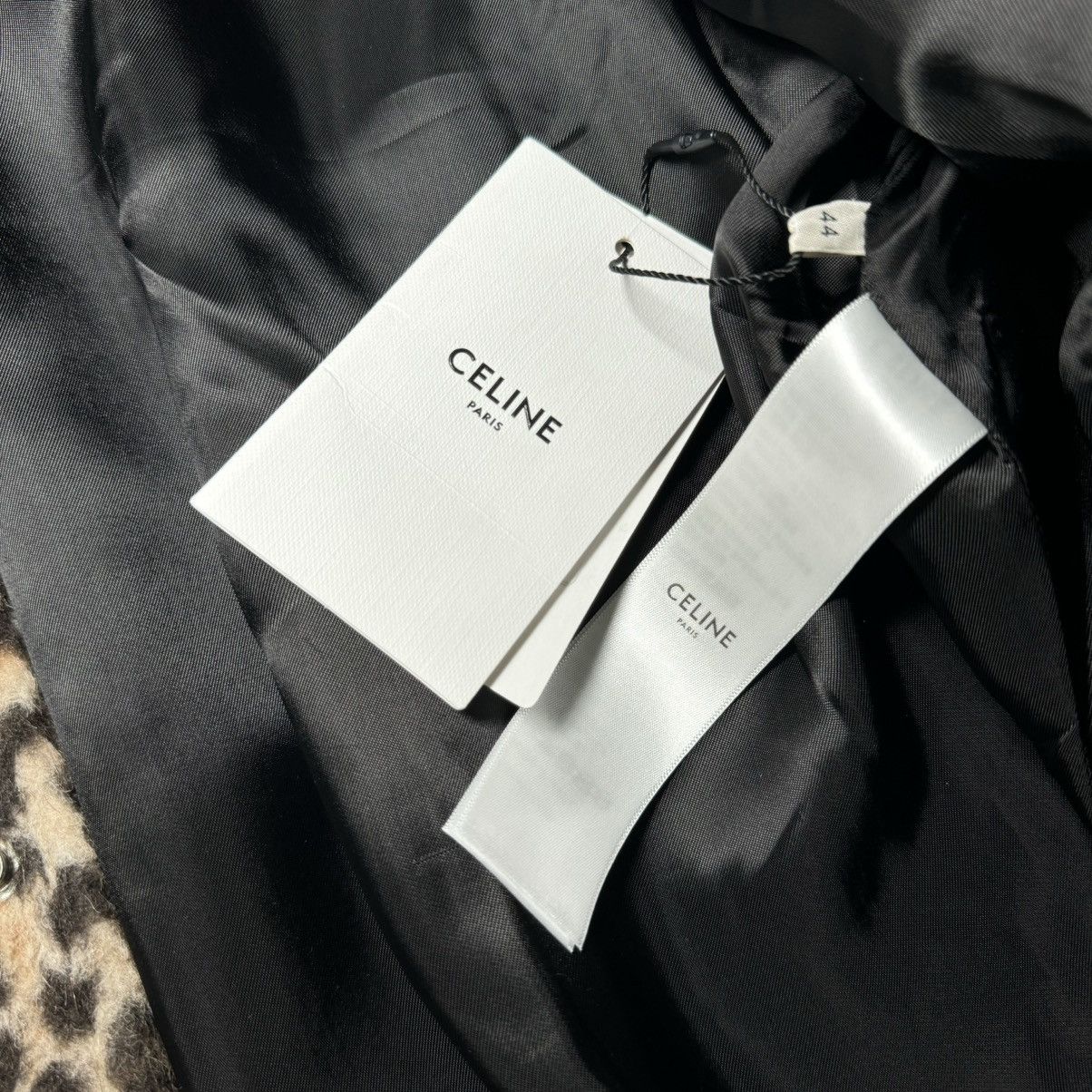 Celine × Hedi Slimane 「LIMITED TIME」CELINE “FW22 LEOPARD FLEECE TEDDY” Size US S / EU 44-46 / 1 - 6 Thumbnail