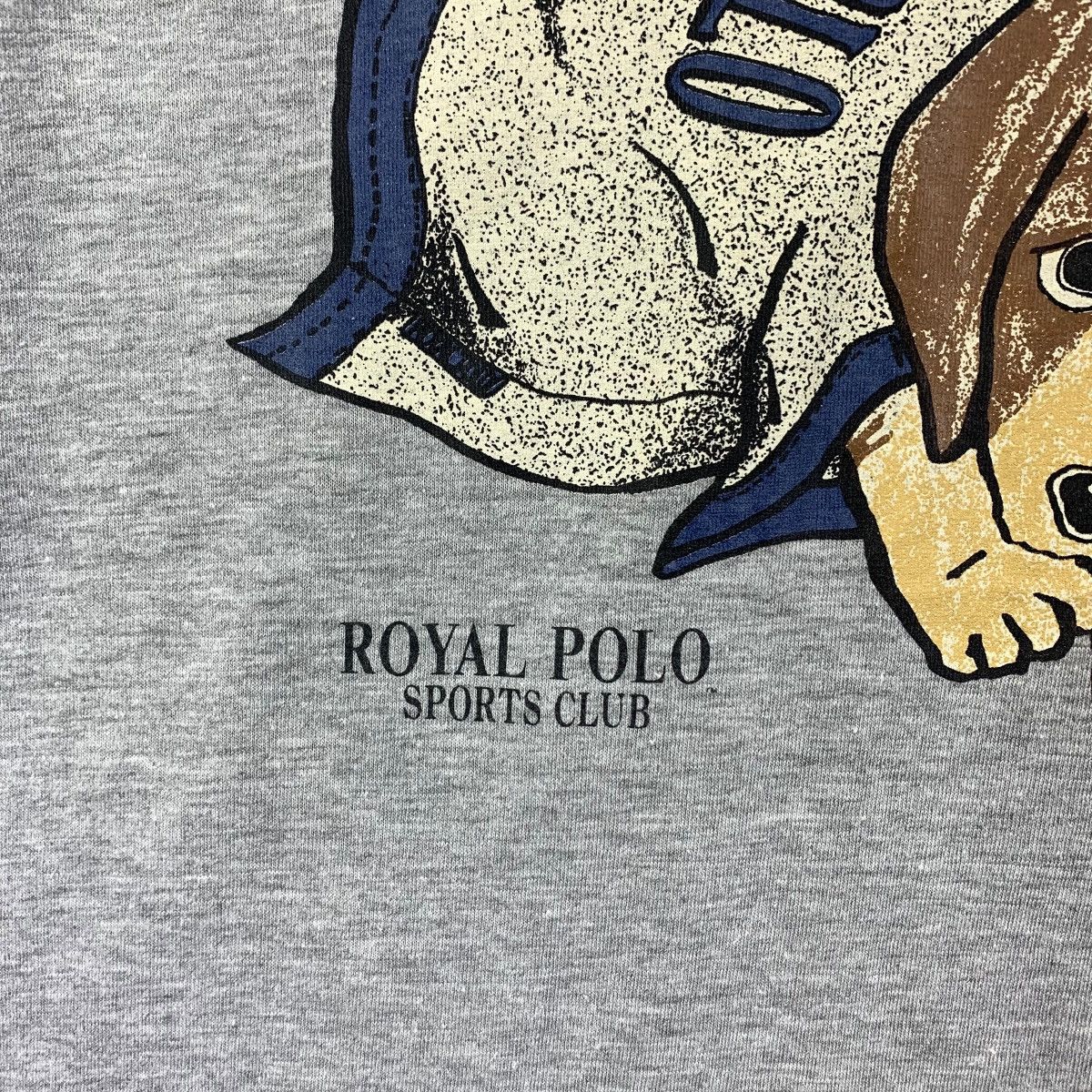 Japanese Brand Vintage ROYAL POLO dog printed tee Size US L / EU 52-54 / 3 - 9 Thumbnail