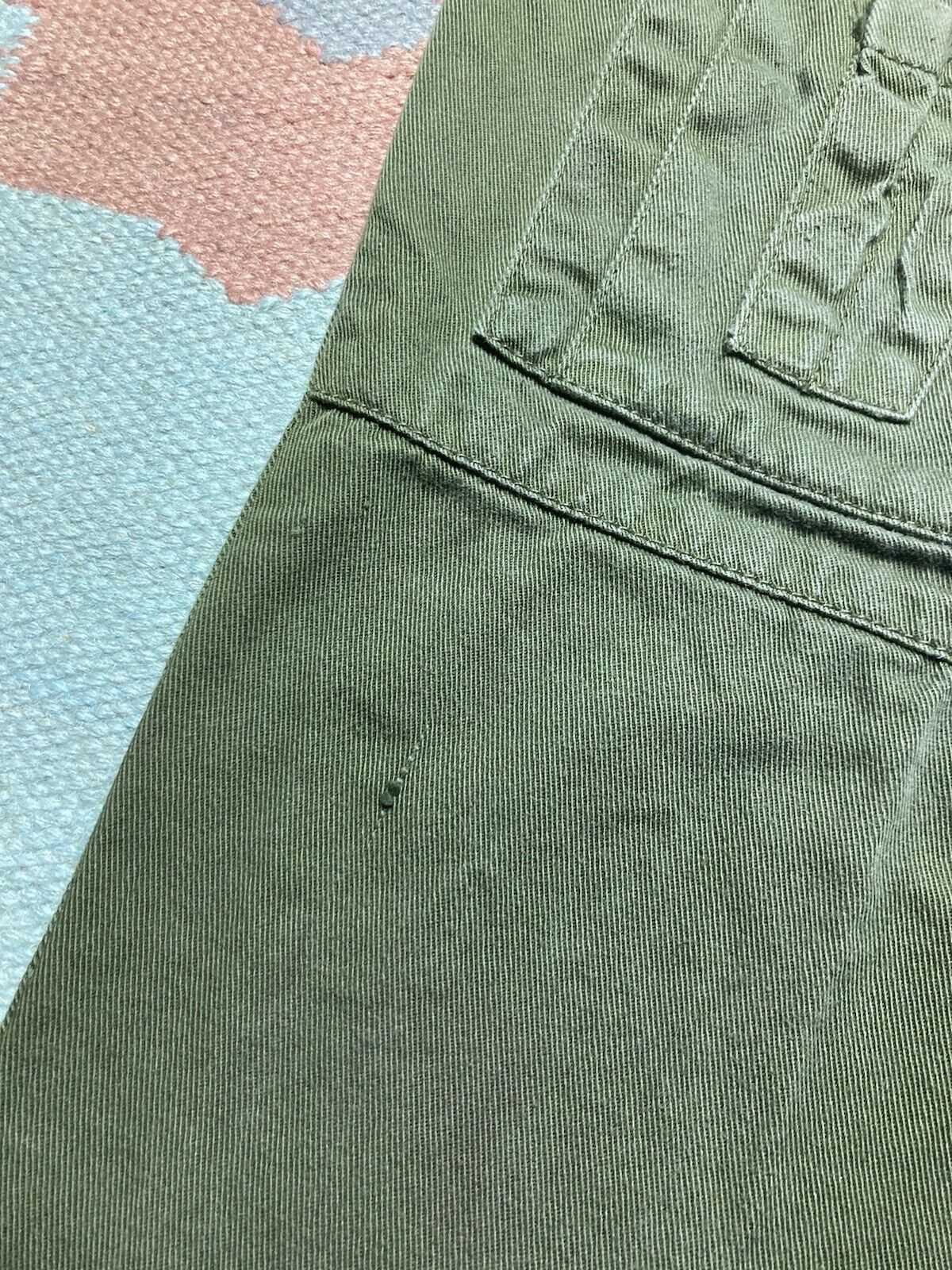 Vintage y2k cargo pants baggy tapered rave pockets military 30x33 Size US 30 / EU 46 - 3 Thumbnail