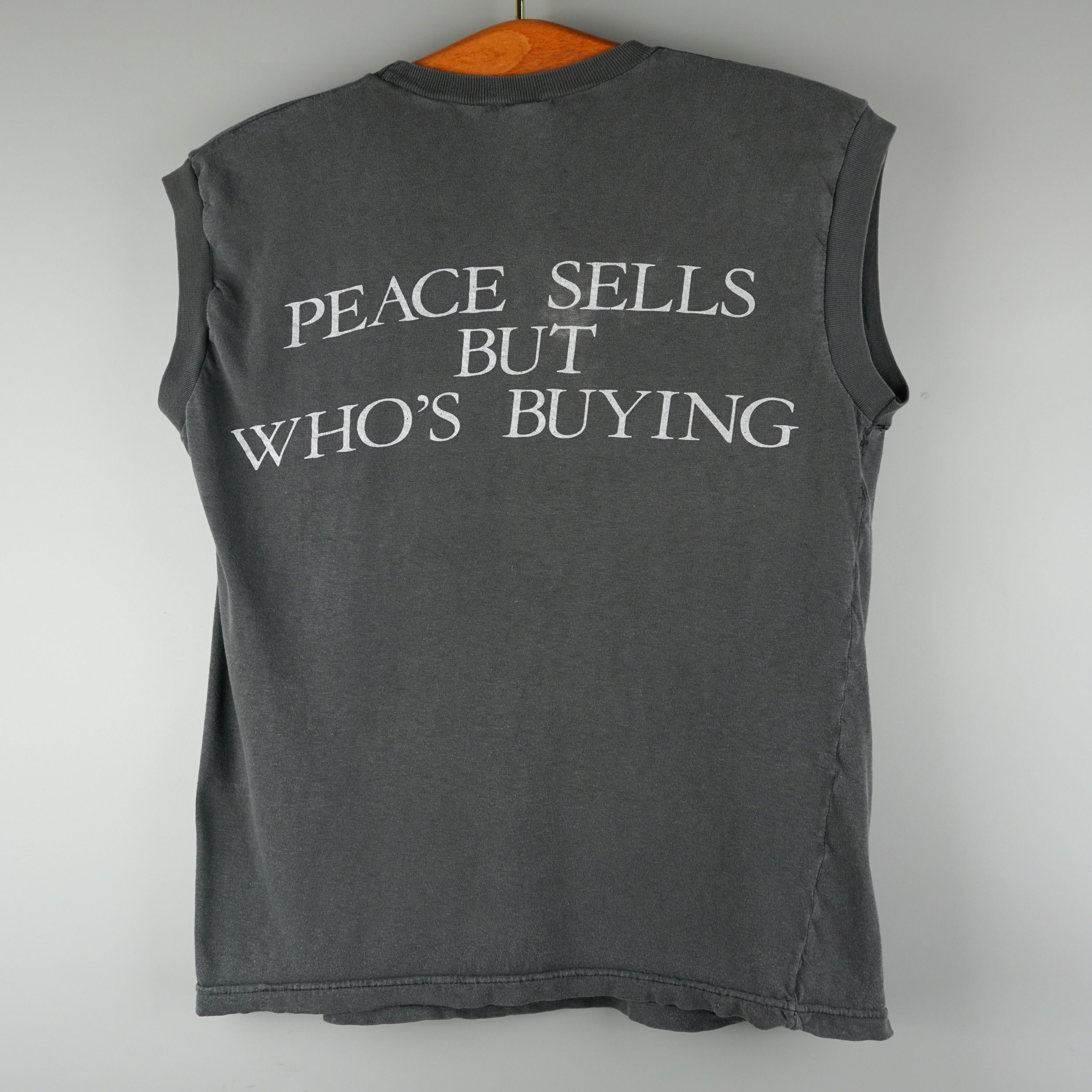 Band Tees Vintage 1986 Megadeth T-Shirt Peace Sells But Who's Buying Size US M / EU 48-50 / 2 - 9 Thumbnail