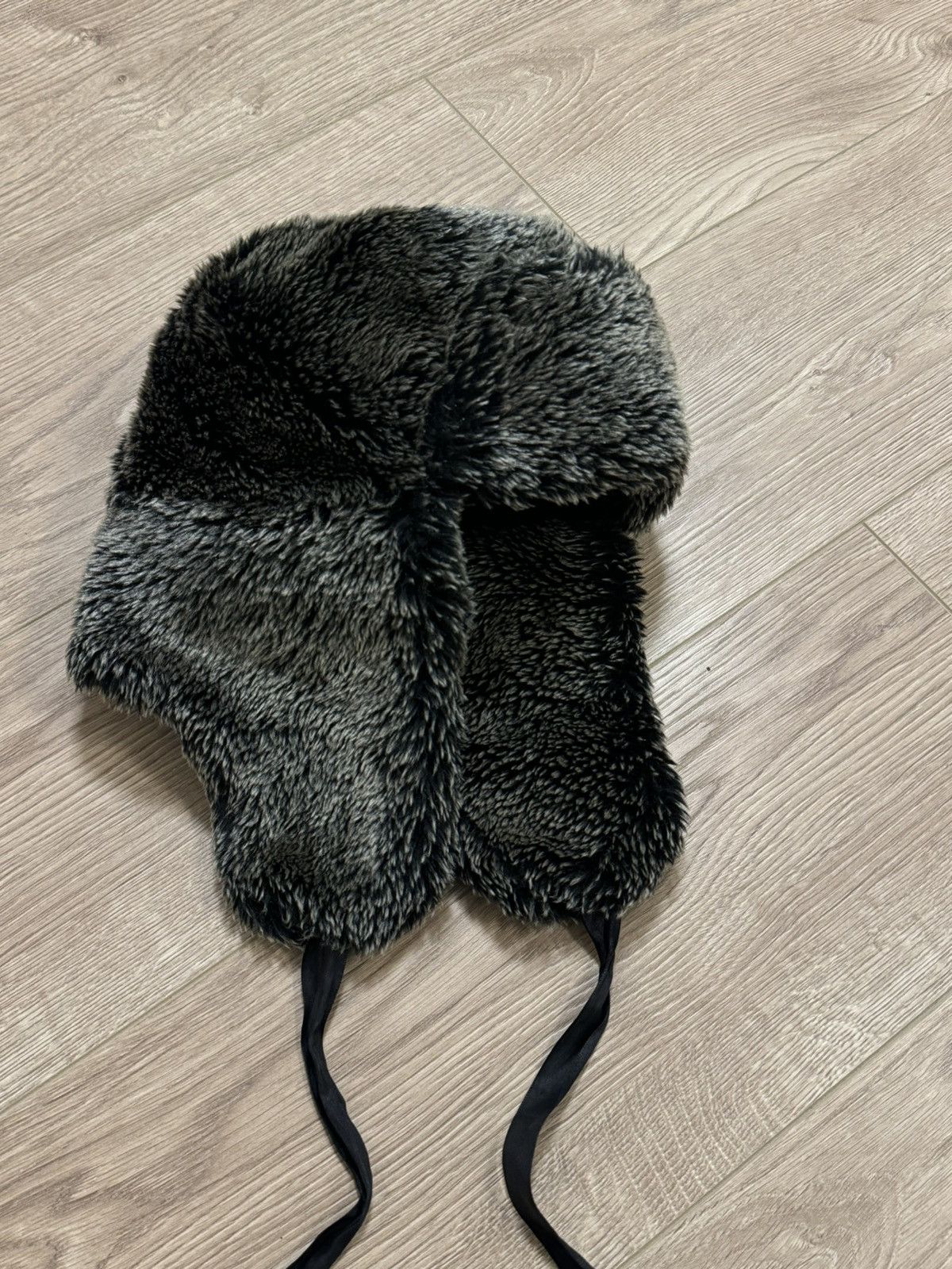 Japanese Brand Vintage fur Y2K hype fluffy ushanka hat punk Size ONE SIZE - 4 Thumbnail
