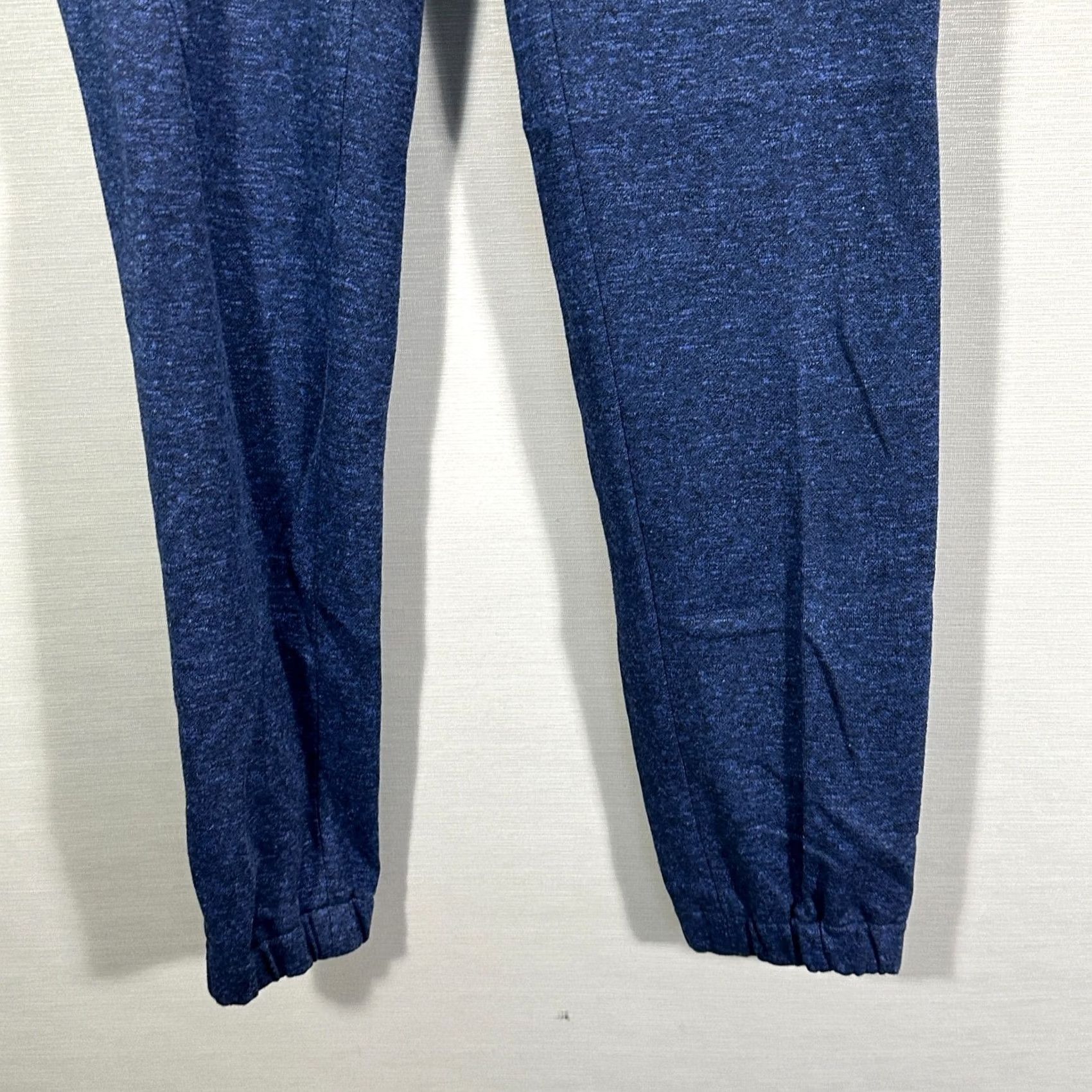 Vintage Joshua Gold Mens Joggers Blue Cotton Linen Pockets Elastic Cuffs Zip Custom Clothier 32 Inseam Tapered Activewear Casual Travel Lights Size US 32 / EU 48 - 3 Thumbnail