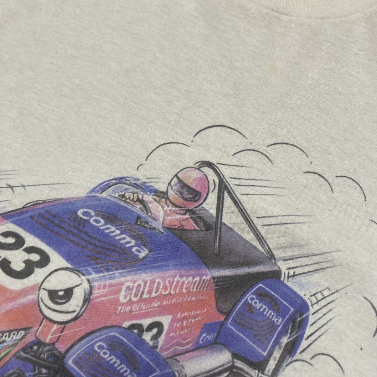 NASCAR Vintage Comma Motorsports Nascar 90’s single stitch tee Size US XL / EU 56 / 4 - 4 Thumbnail