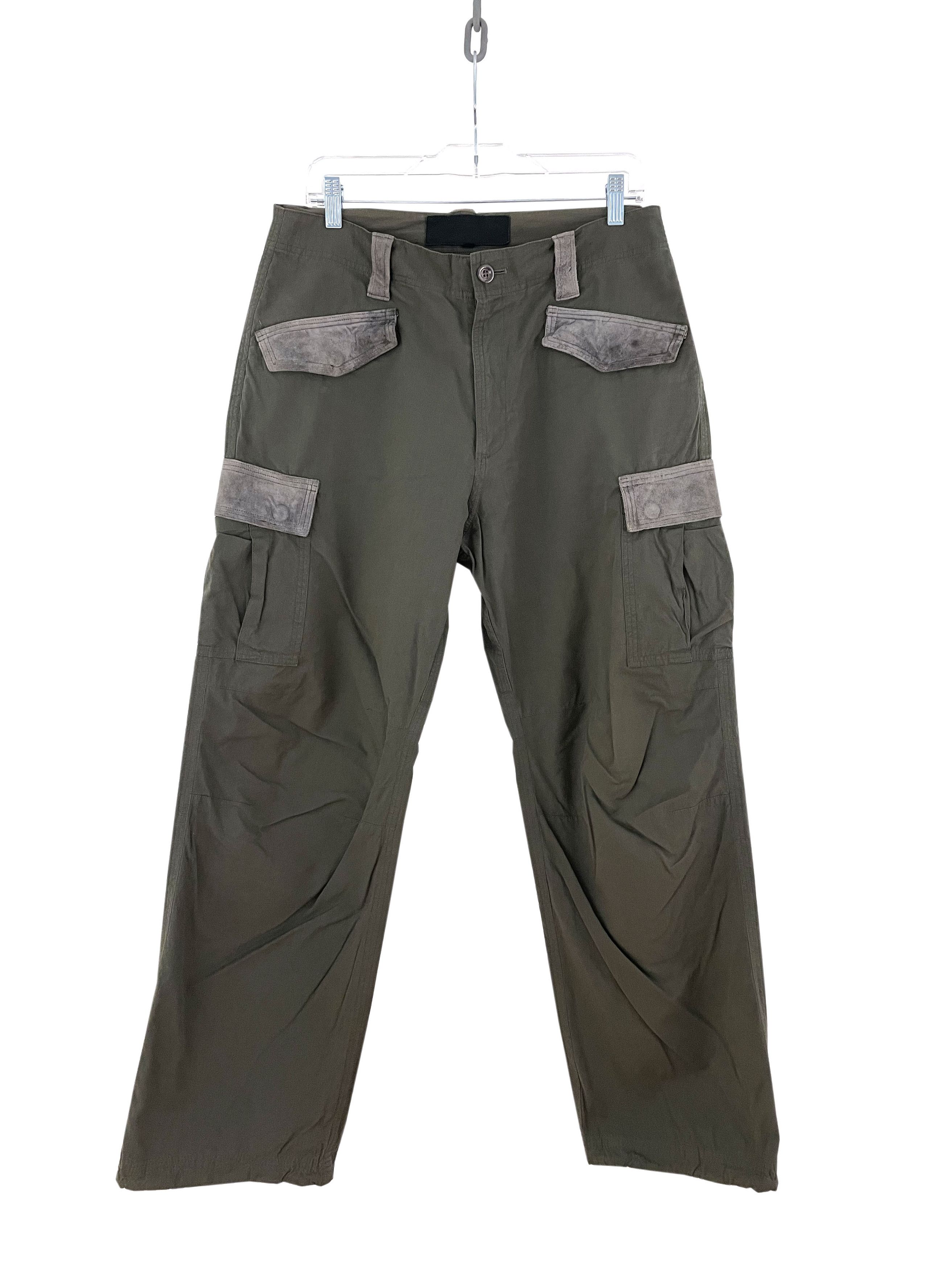 Isamu Katayama Backlash Suede Trim Cargo Pants Size US 32 / EU 48 - 1 Thumbnail