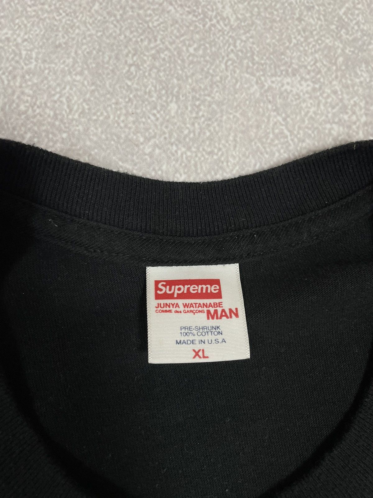 Comme des Garcons × Junya Watanabe × Supreme Vintage Supreme x CDG x Junya Watanabe T-shirt size XL Size US XL / EU 56 / 4 - 4 Thumbnail
