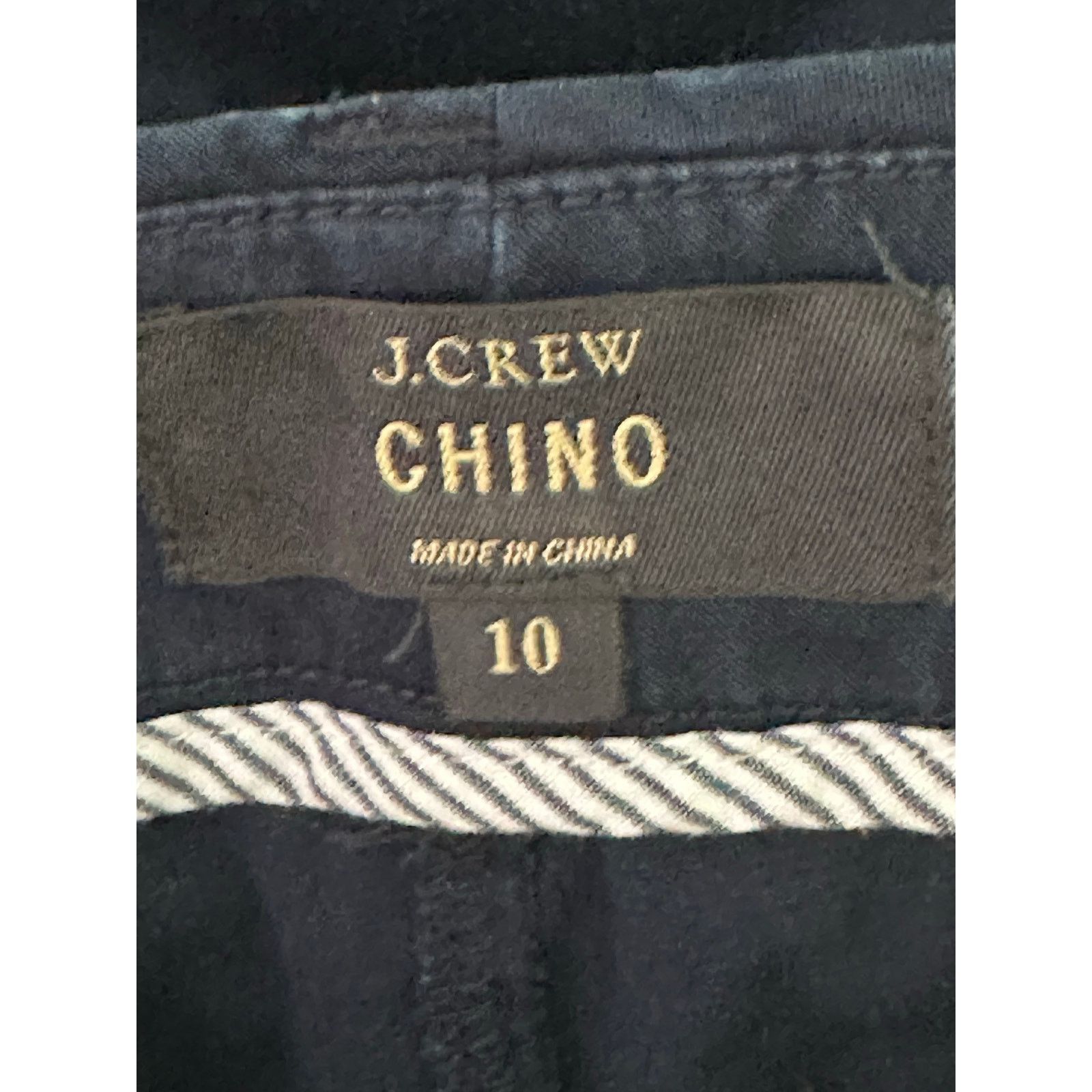 J.Crew J. Crew navy blue chino shorts size 10 Size 32" / US 10 / IT 46 - 3 Thumbnail