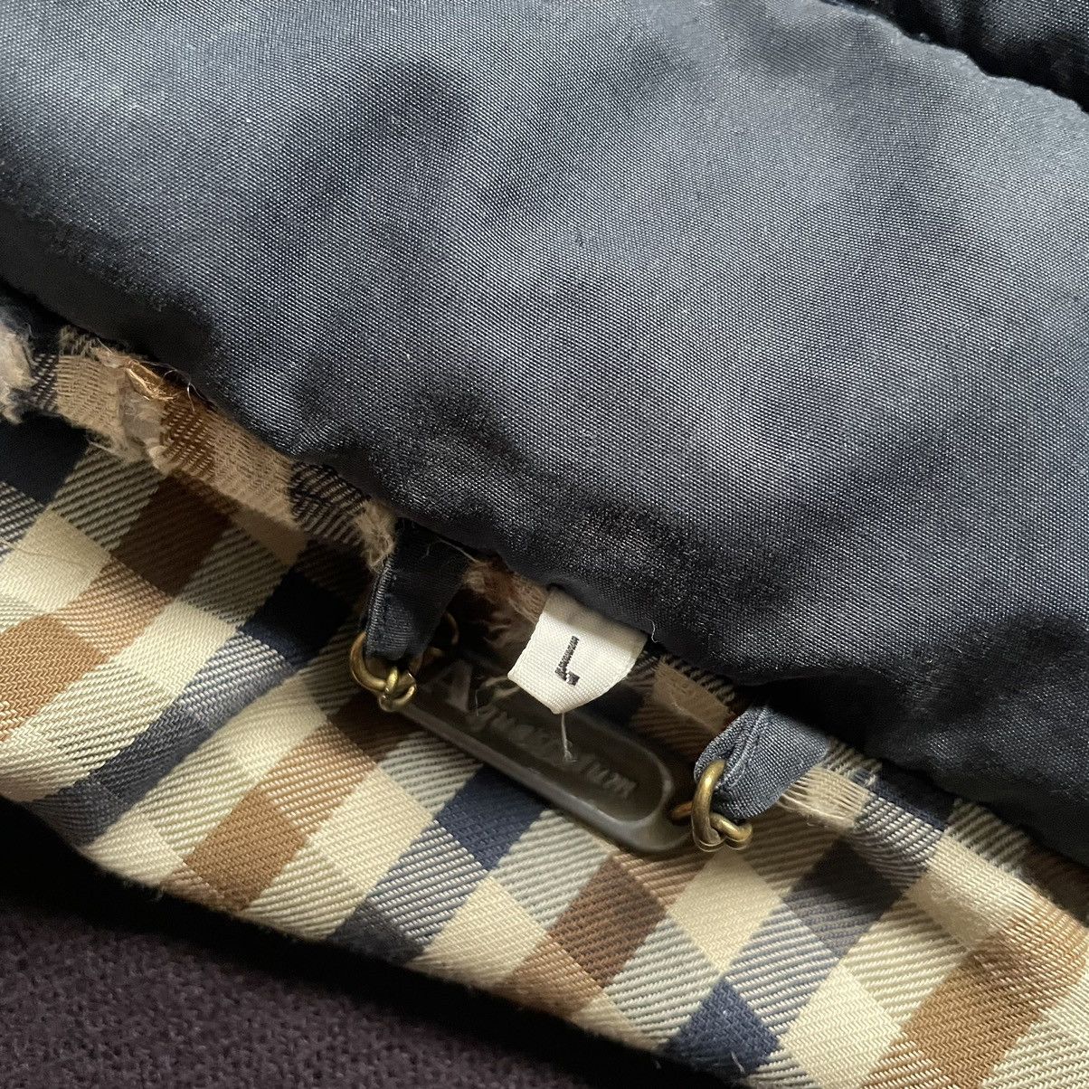 Aquascutum Aquascutum Vintage Club Check Rain Coat Size US L / EU 52-54 / 3 - 11 Thumbnail