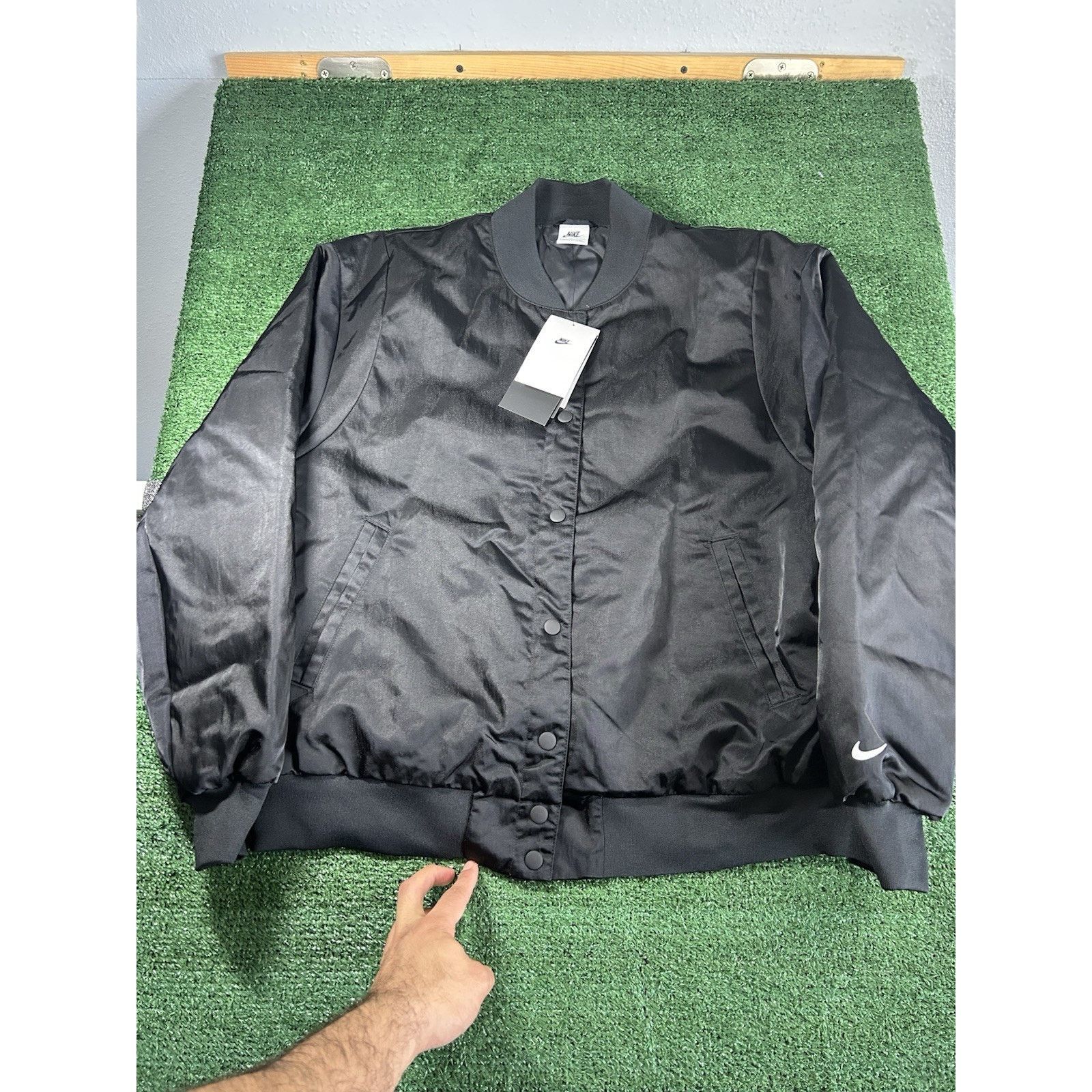 Nike Nike Varsity Women Bomber Jacket Small Size S / US 4 / IT 40 - 1 Thumbnail