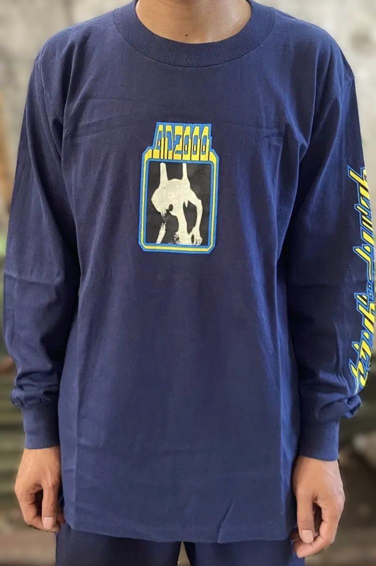 Anime Vintage 90s Evangelion AD2000 Long Sleeve Cospa Anime Medium Size US M / EU 48-50 / 2 - 1 Thumbnail