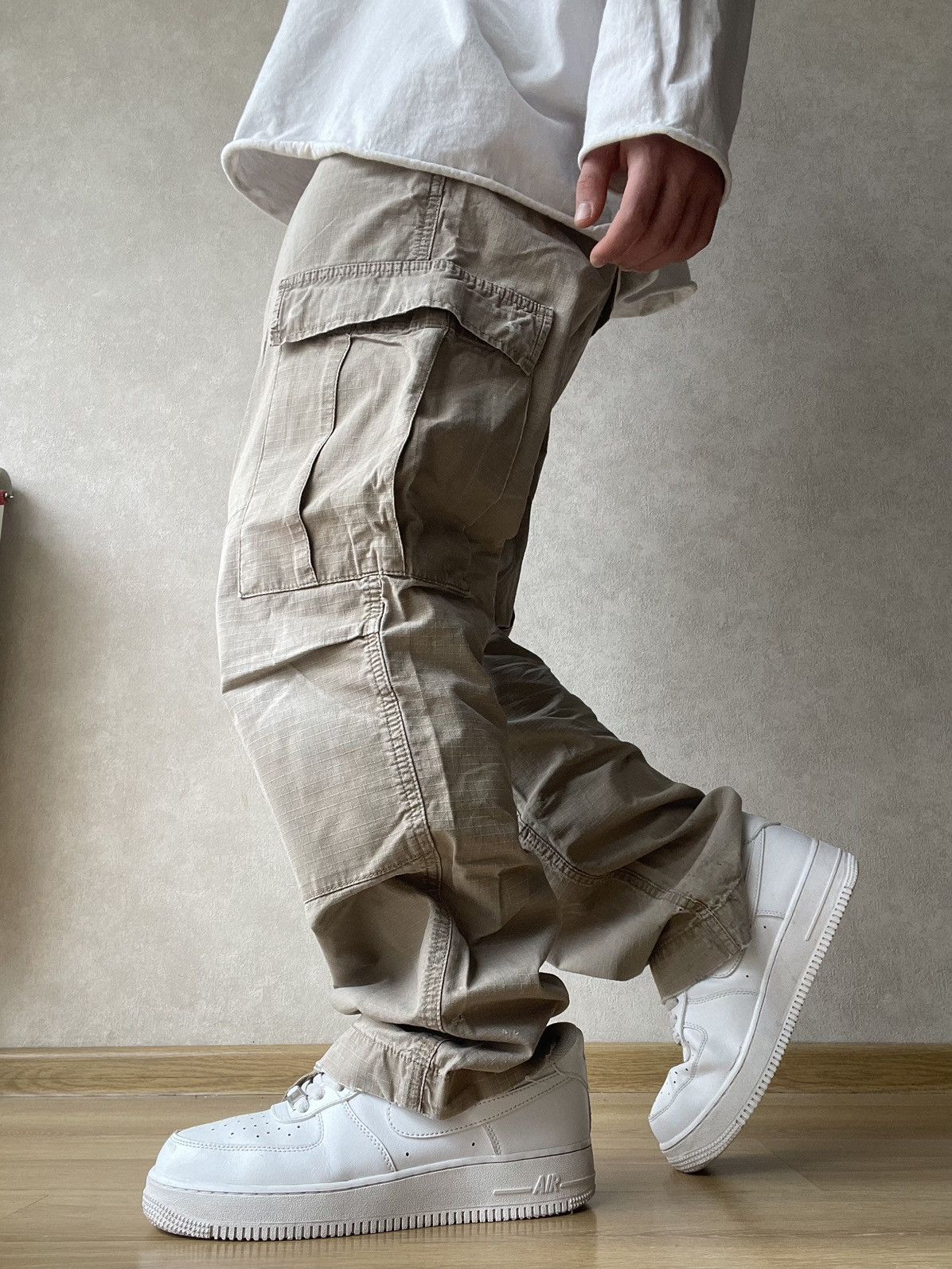 Carhartt Carhartt Cargo Double Knee Baggy Ripstop Pants Travis Style Size US 34 / EU 50 - 6 Thumbnail