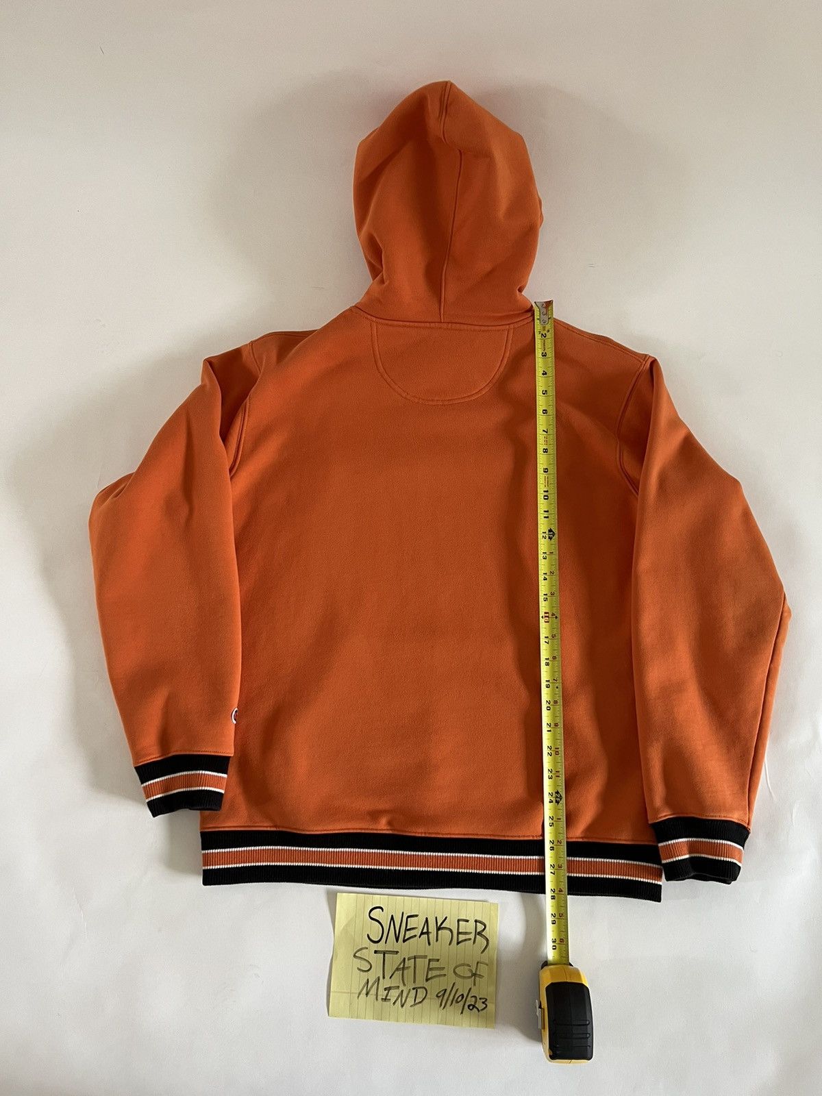 Champion × Supreme RARE Supreme x Champion Hoodie Sweatshirt Orange Size Large Size US L / EU 52-54 / 3 - 5 Thumbnail