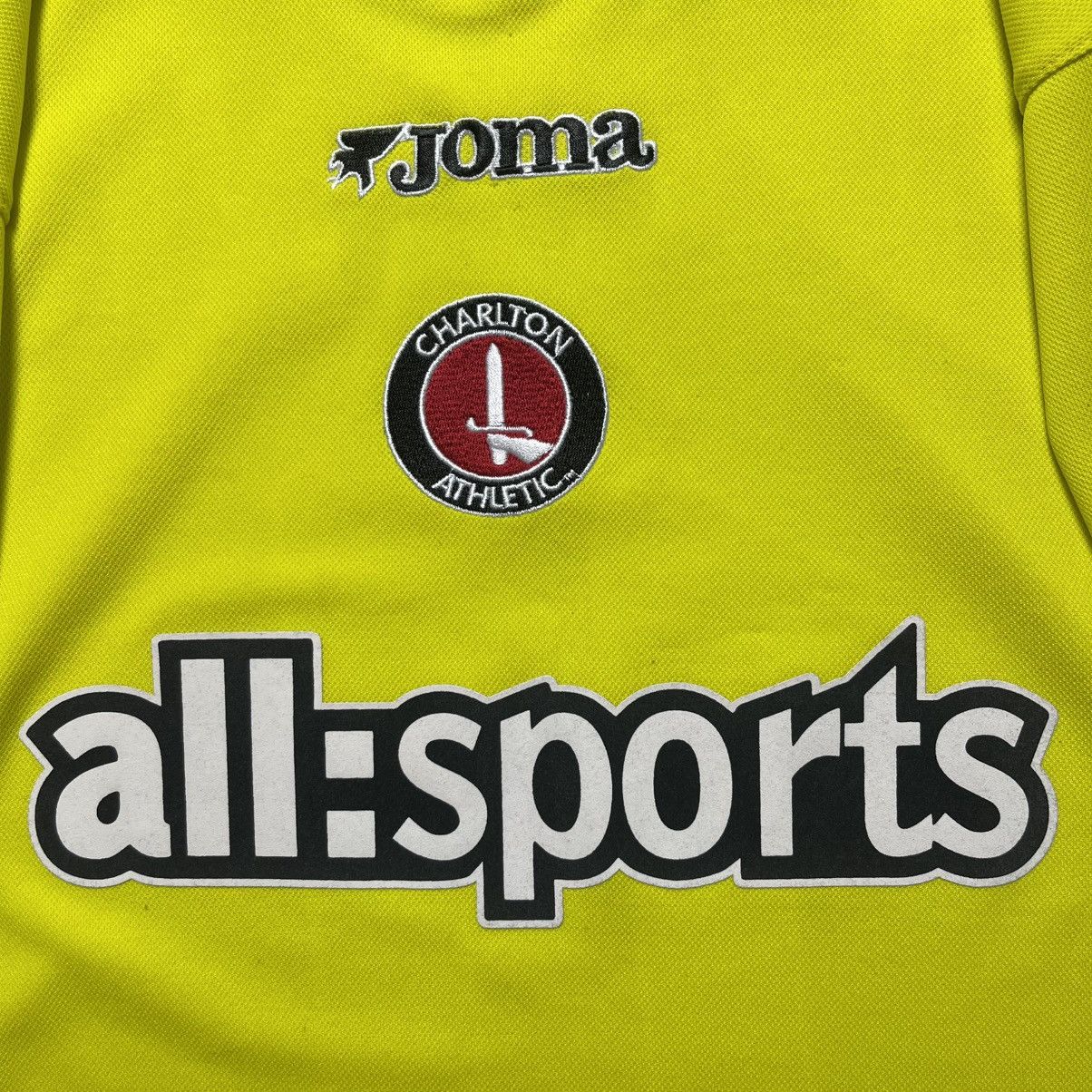 Joma CHARLTON JOMA 2003/2004 FOOTBALL AWAY JERSEY #11 DI CANIO Size US M / EU 48-50 / 2 - 5 Thumbnail