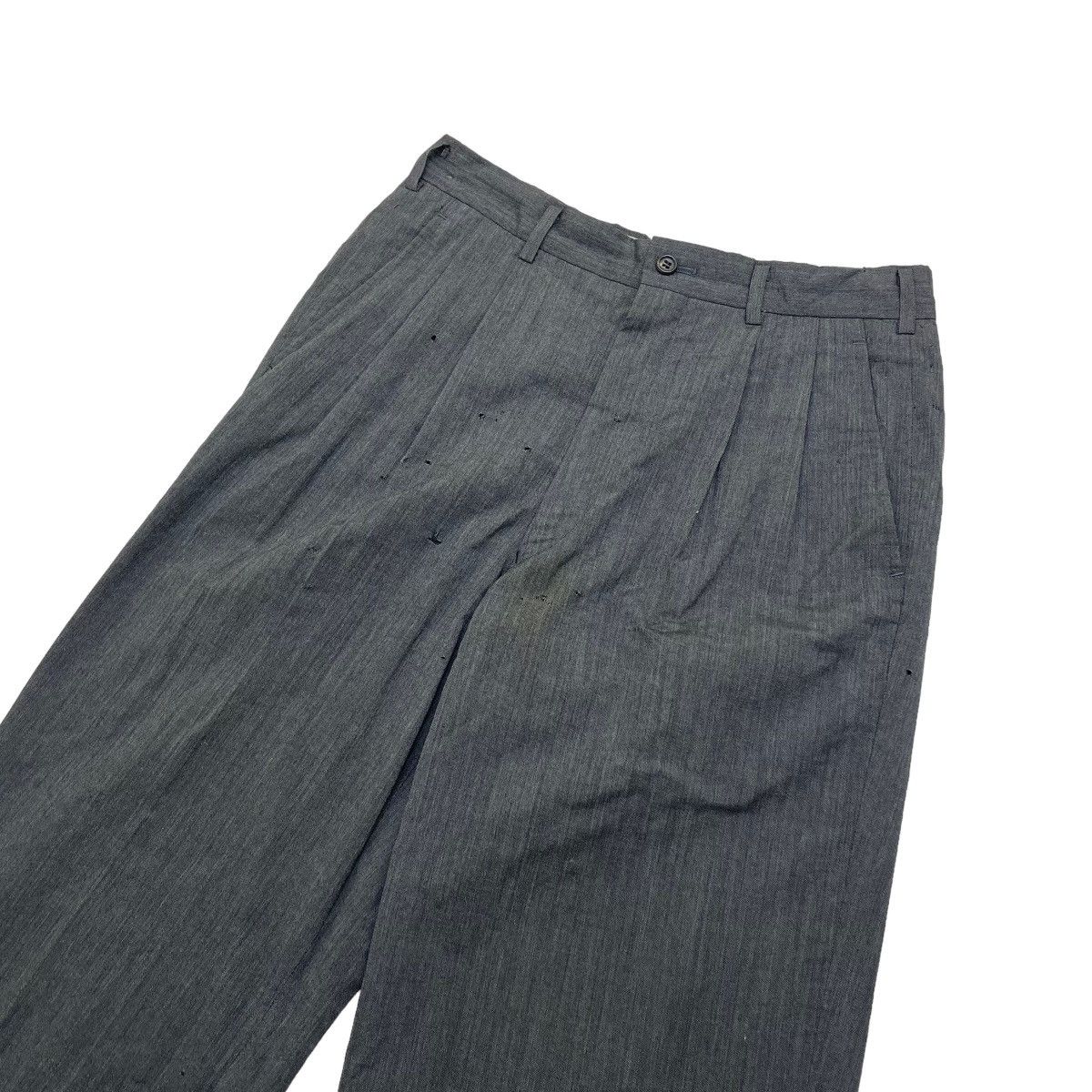Comme des Garcons Homme Plus True Vintage Trashed Cdg AD 89 Homme Pants Size US 30 / EU 46 - 5 Thumbnail