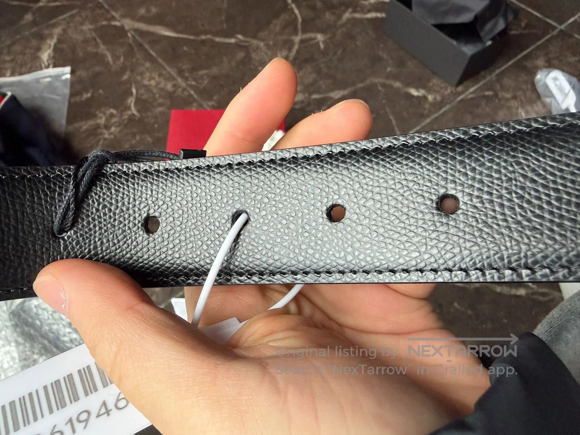 Salvatore Ferragamo Ferragamo Calfskin Belt. Size ONE SIZE - 5 Thumbnail