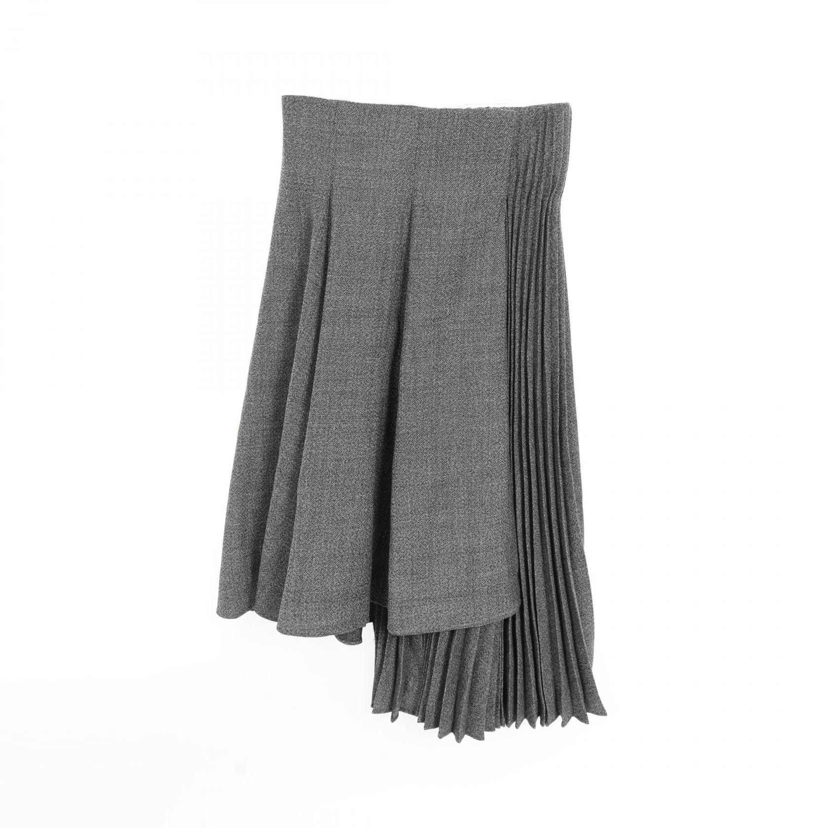 Dior Dior Dior Pleated Skirt Wool Skirt Leather Skirts 251J51S1186 Size ONE SIZE - 1 Thumbnail