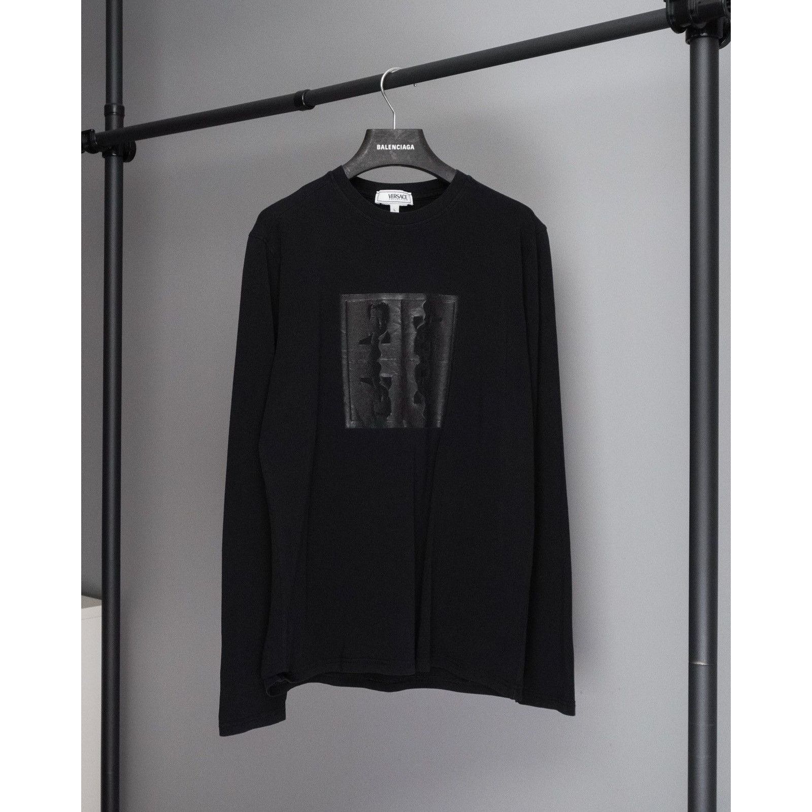 Versace × Vintage Vintage gianni versace collection printed black tee shirt Size US L / EU 52-54 / 3 - 1 Thumbnail