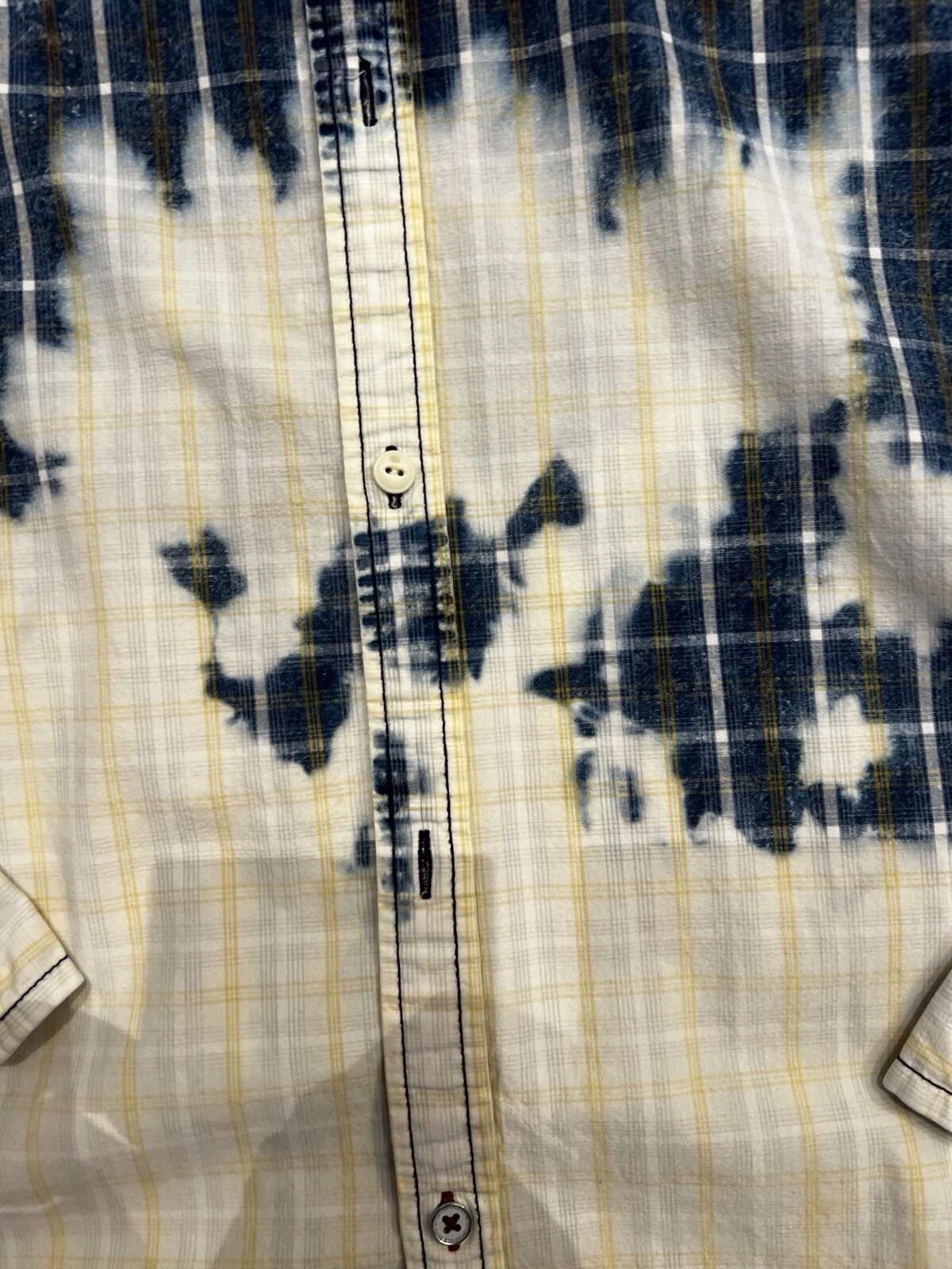 Other Vintage Buffalo David Bitton Bleached Blue Button Up Shirt L Size US L / EU 52-54 / 3 - 2 Thumbnail
