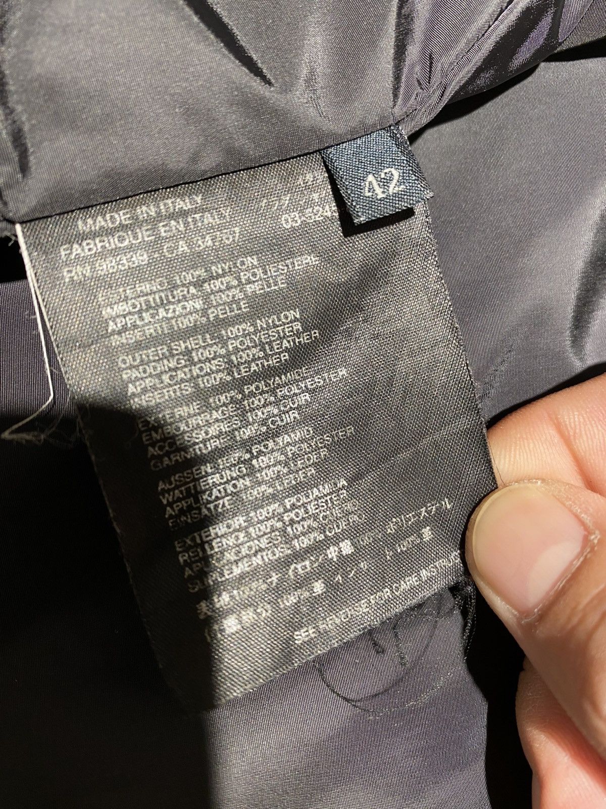 Prada PRADA Nylon Leather Bomber Size M / US 6-8 / IT 42-44 - 8 Thumbnail