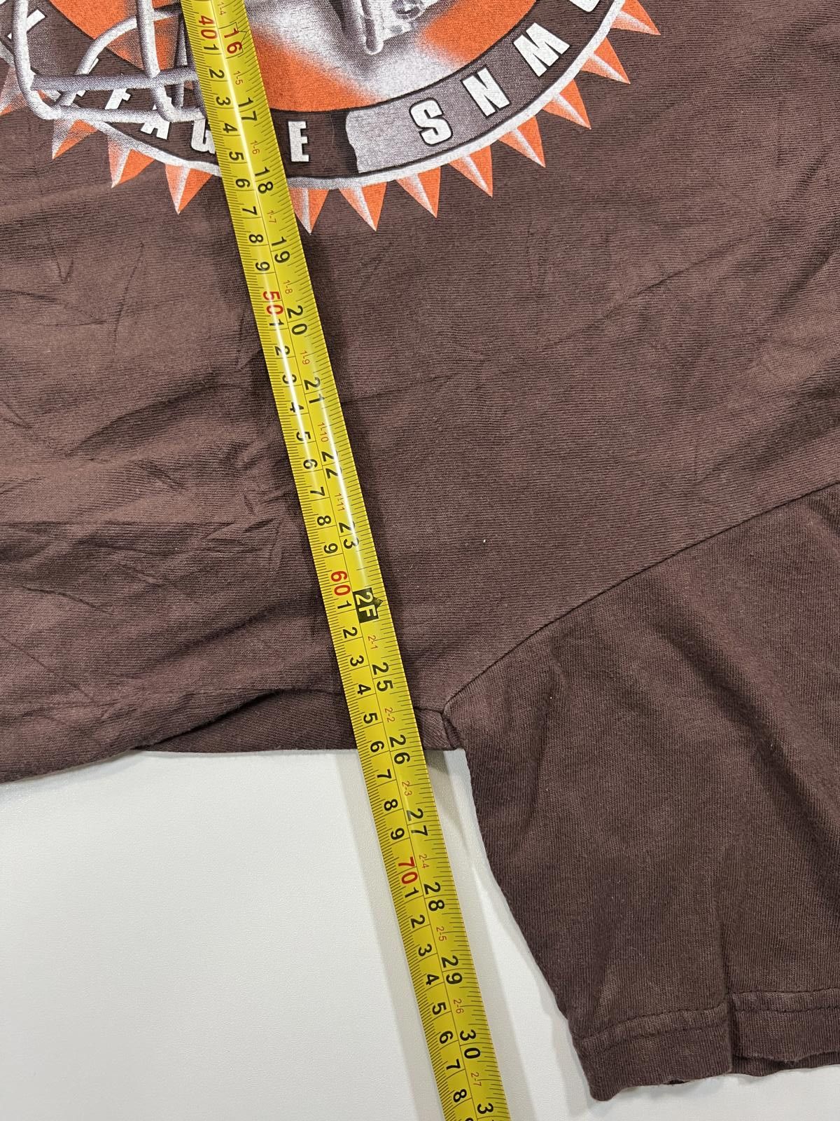 Unknown London Vintage Cleveland Browns NFL T-Shirt Brown Graphic Tee Size US XXL / EU 58 / 5 - 6 Thumbnail