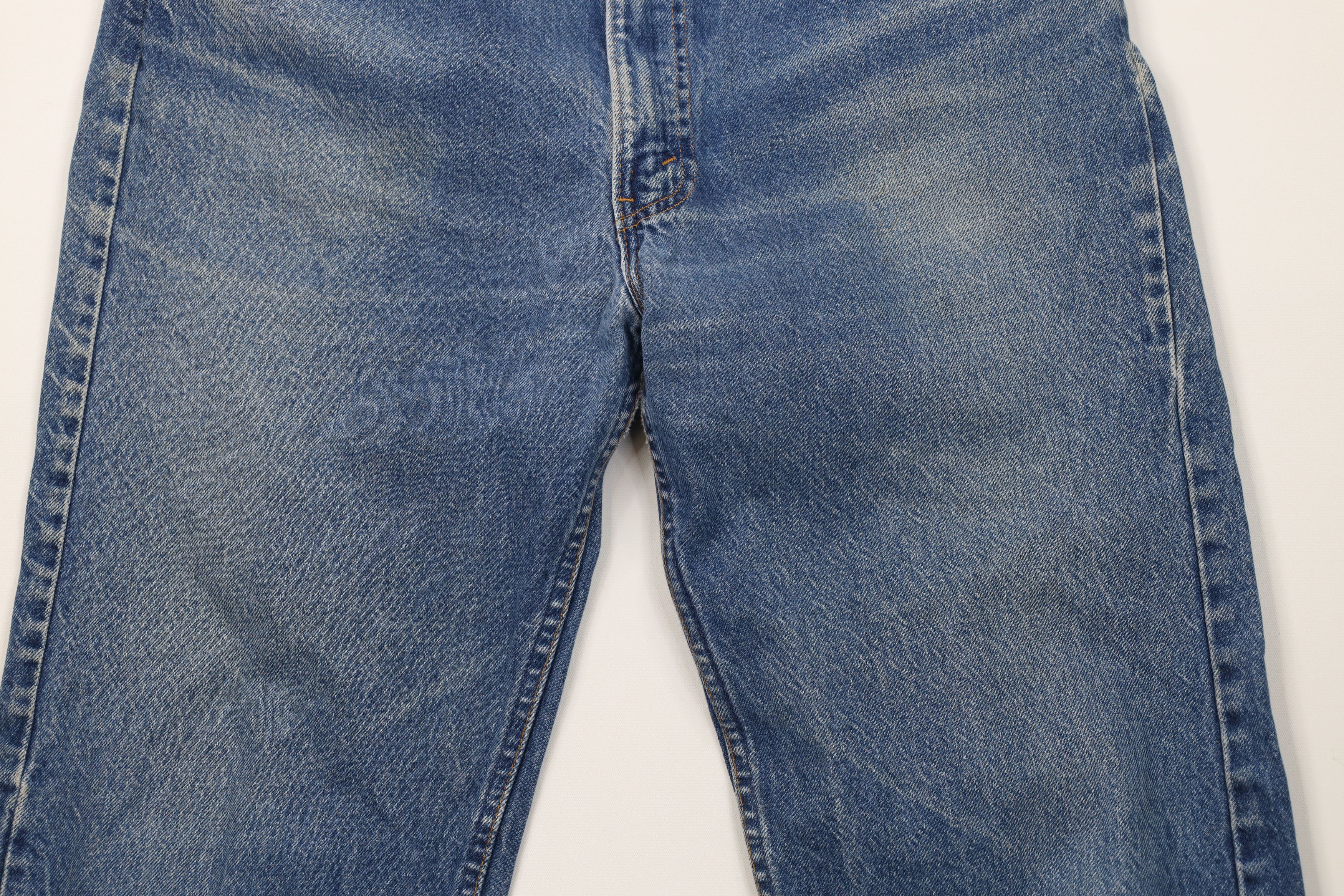 Levi's Vintage 80s Levis 505 Orange Tab Regular Fit Jeans Blue USA Size US 38 / EU 54 - 3 Thumbnail