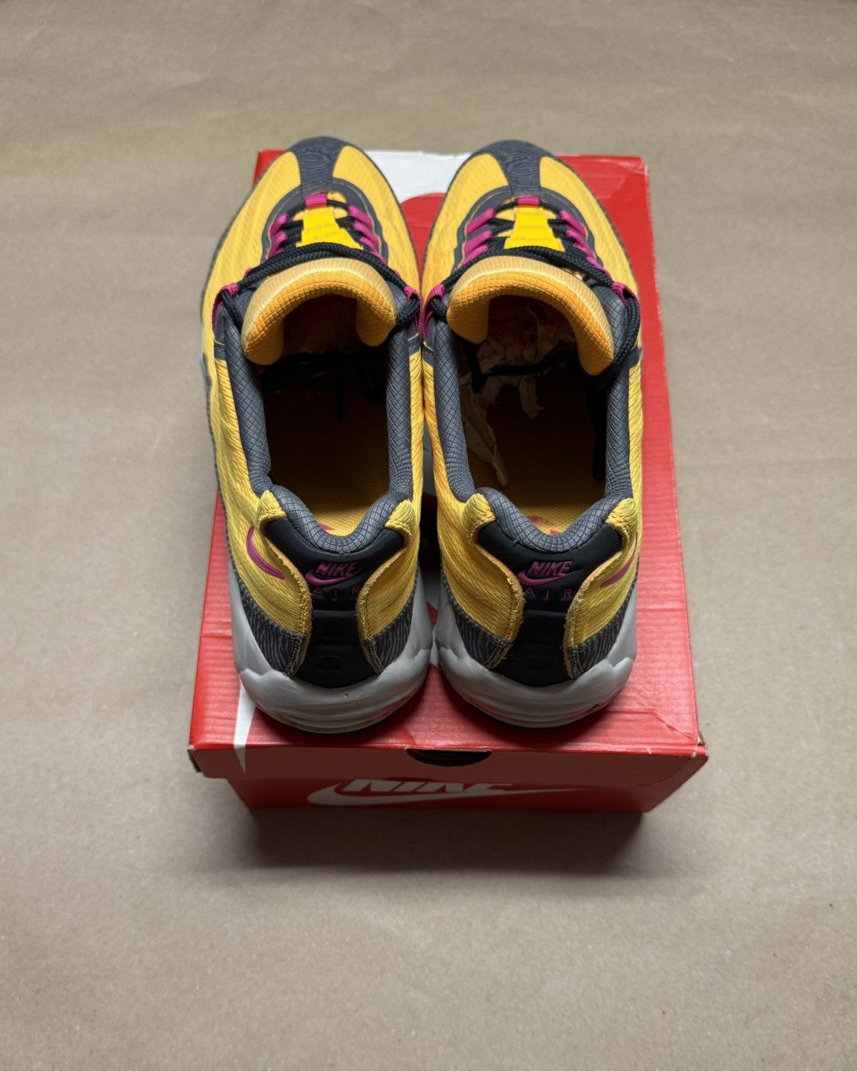 Nike Nike Air Max 95 Premium Tape Men’s size 14 running! Size US 14 / EU 47 - 4 Thumbnail