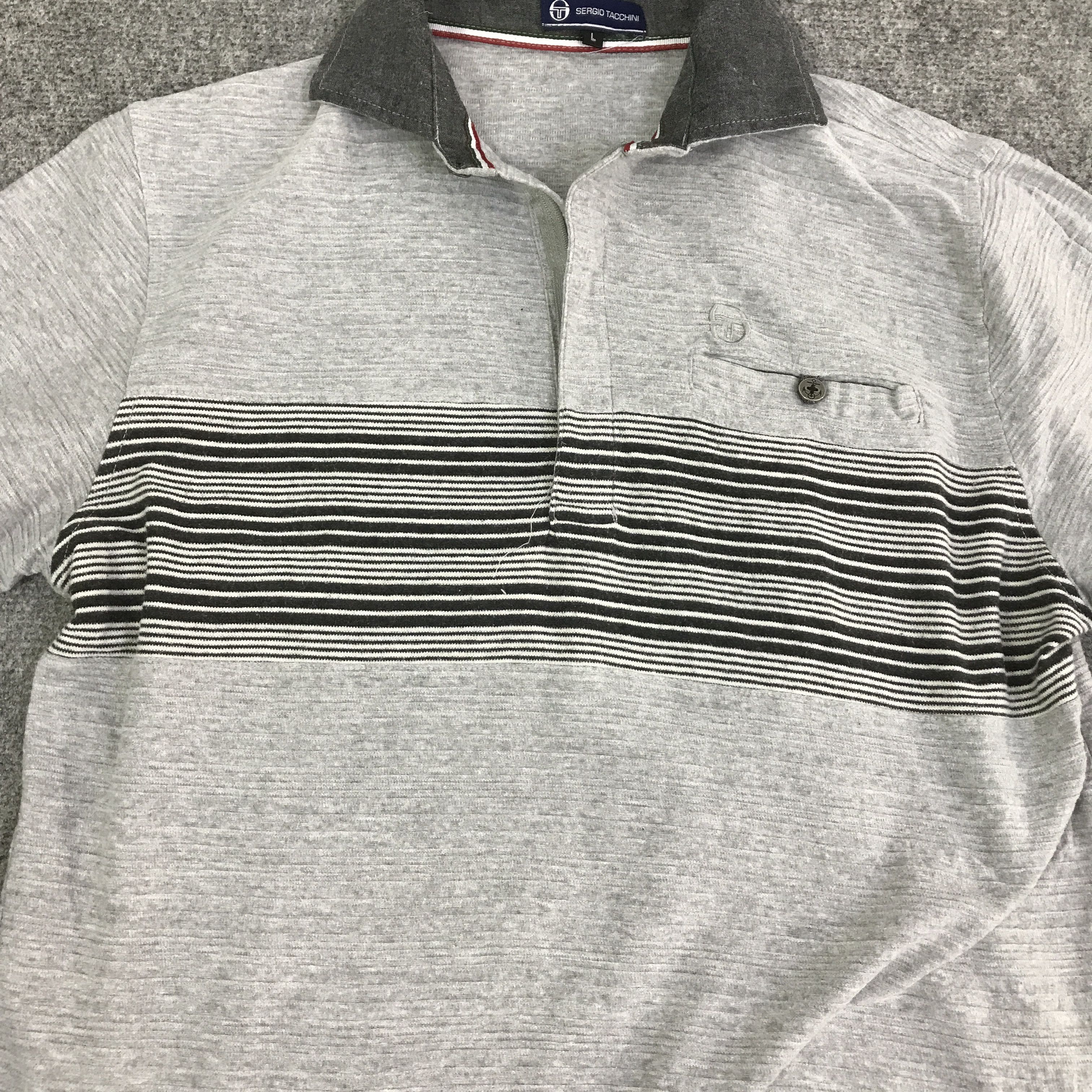 Sergio Tacchini sergio tacchini Polo t-shirt K117B2 Size US L / EU 52-54 / 3 - 10 Thumbnail