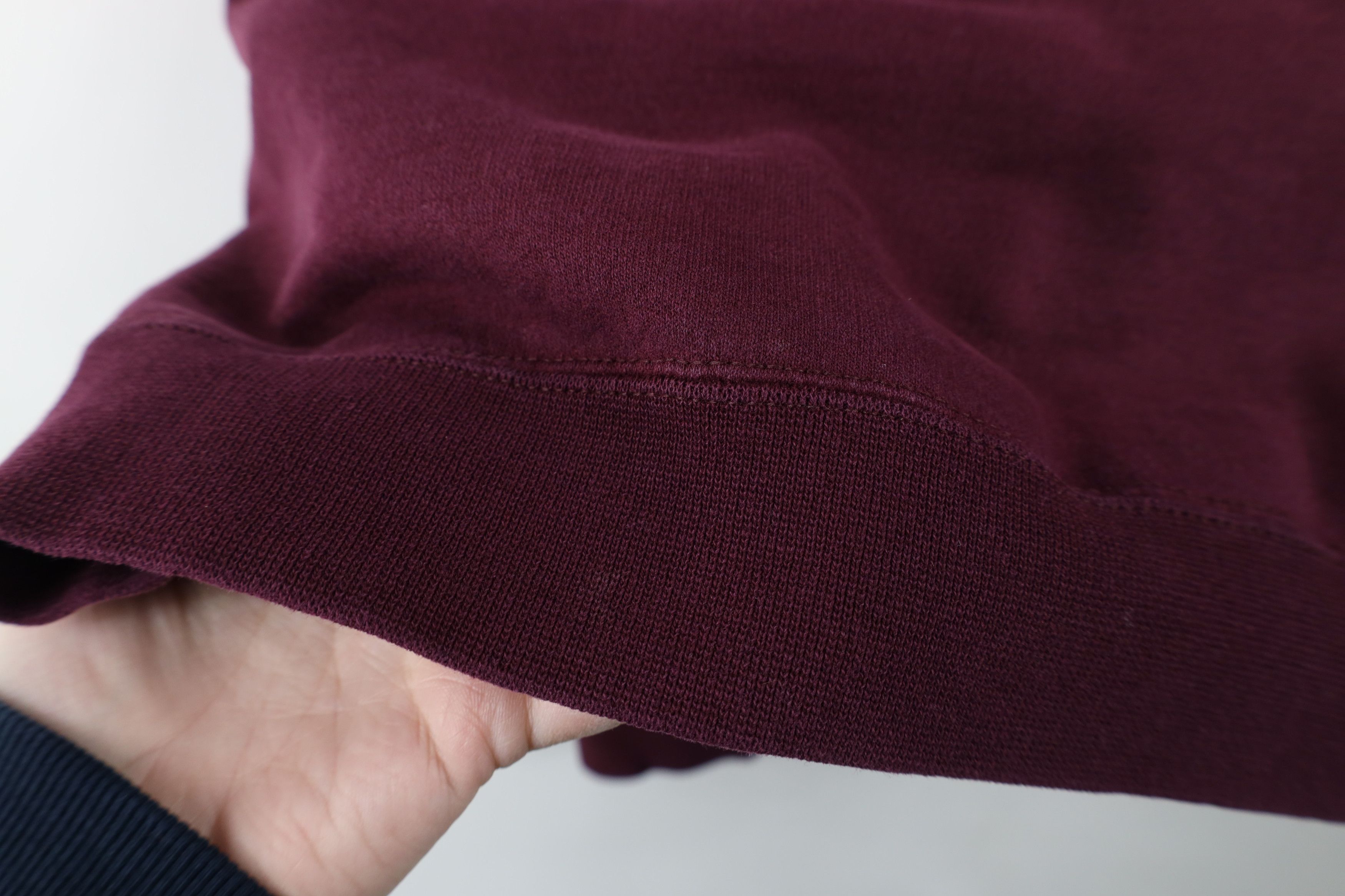 Champion × Vintage Vintage 90s Champion Monochrome Crewneck Sweatshirt Purple Size US L / EU 52-54 / 3 - 8 Thumbnail