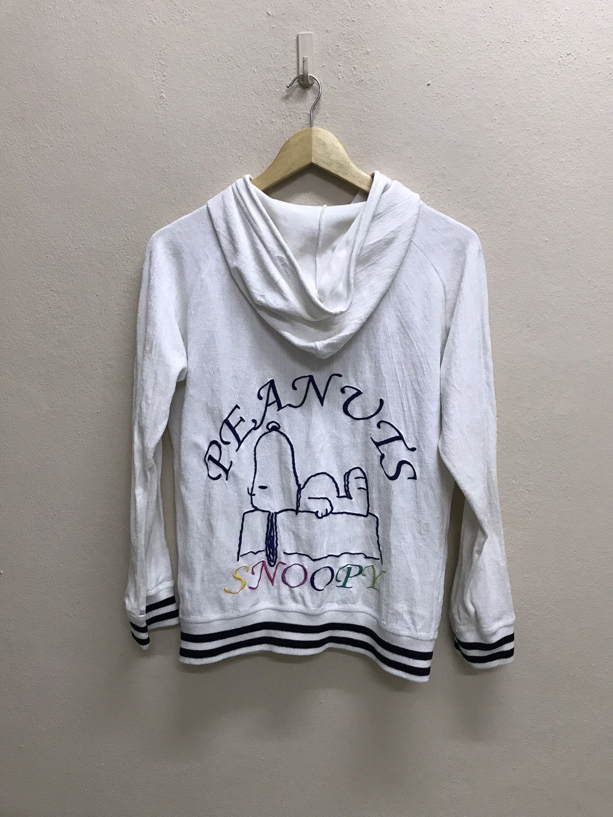 Cartoon Network Vintage 90s Peanuts Woodstock Fleece Sweater Hoodie Size US S / EU 44-46 / 1 - 6 Thumbnail