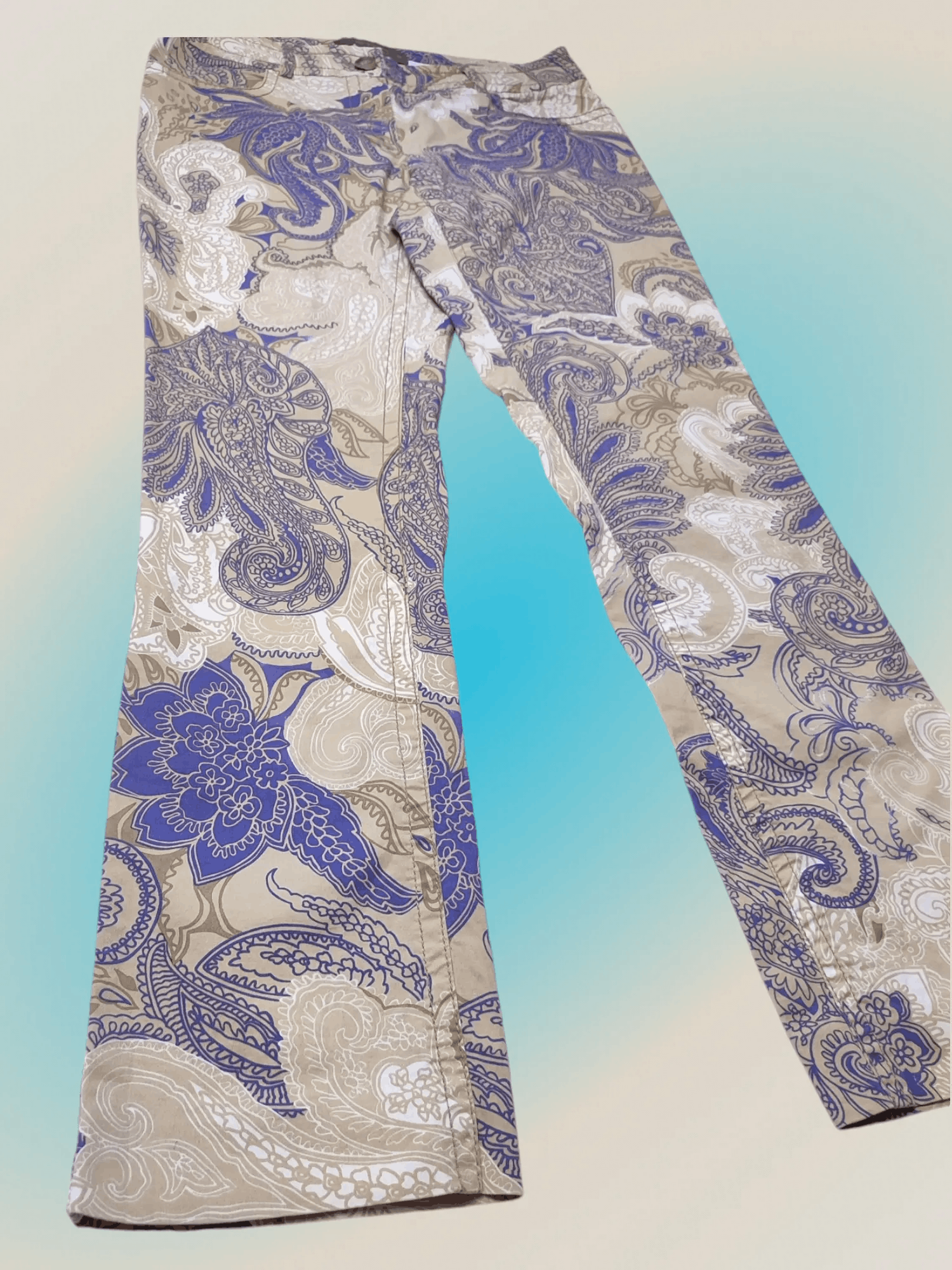 Etro Etro Paisley Trousers Pants Size 28" / US 6 / IT 42 - 7 Thumbnail