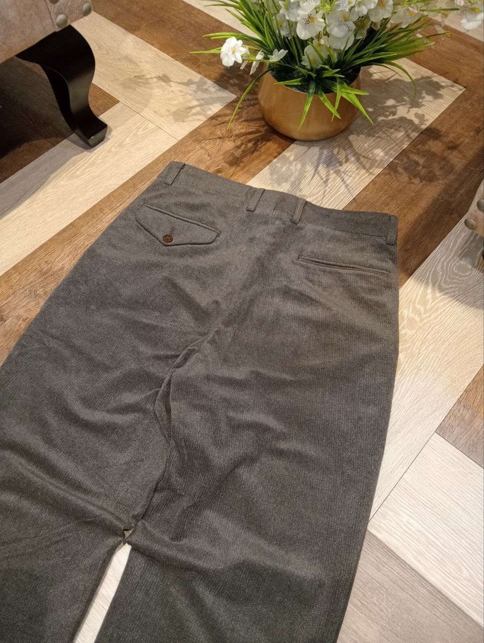 MCM VINTAGE MCM LEGERE POLYESTER CORDUROY PANTS Size US 32 / EU 48 - 9 Thumbnail