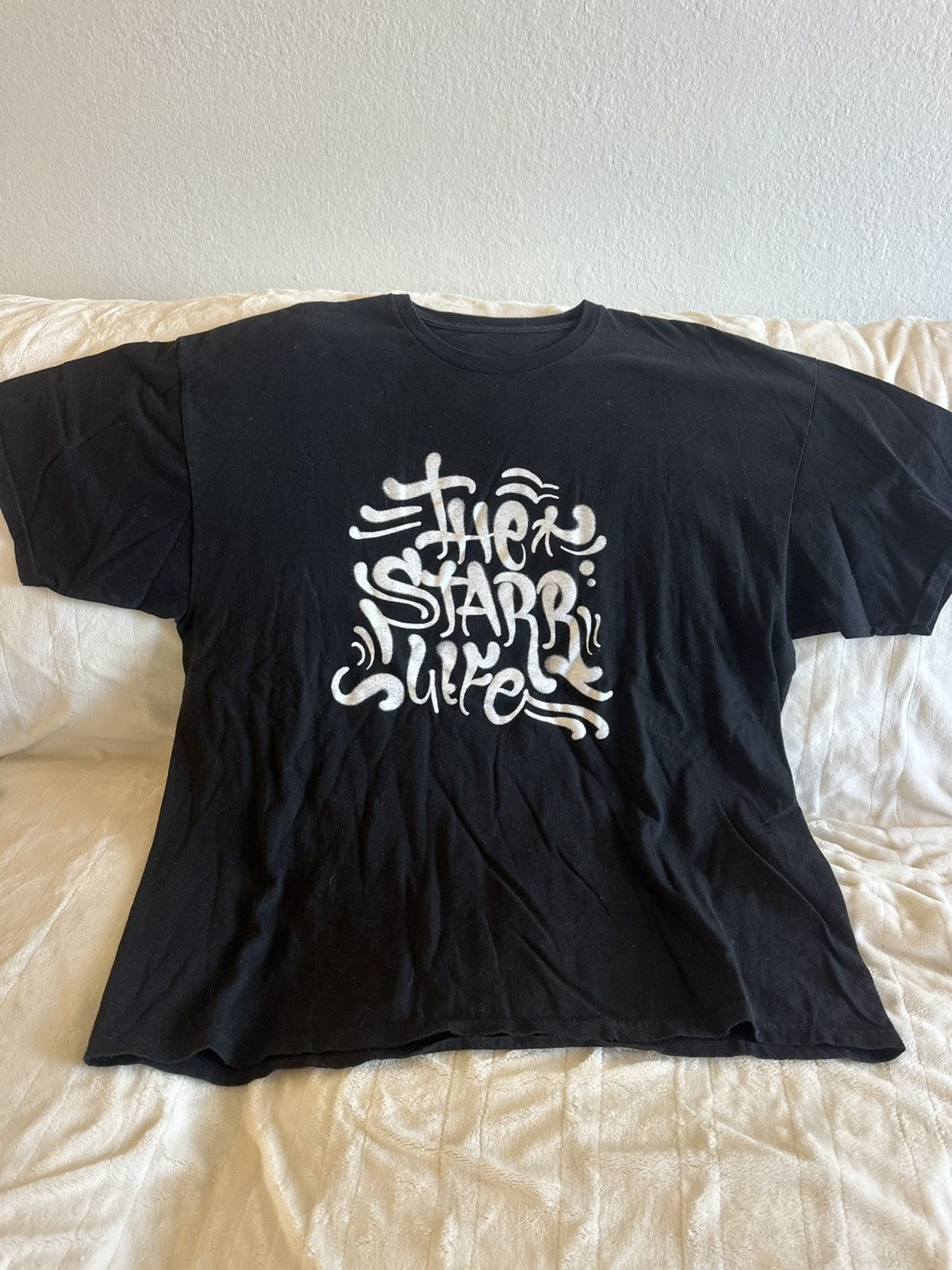 Other Jacob Starr Starr Life Black Spray Paint Graffiti Tee Shirt Size US XXL / EU 58 / 5 - 1 Thumbnail