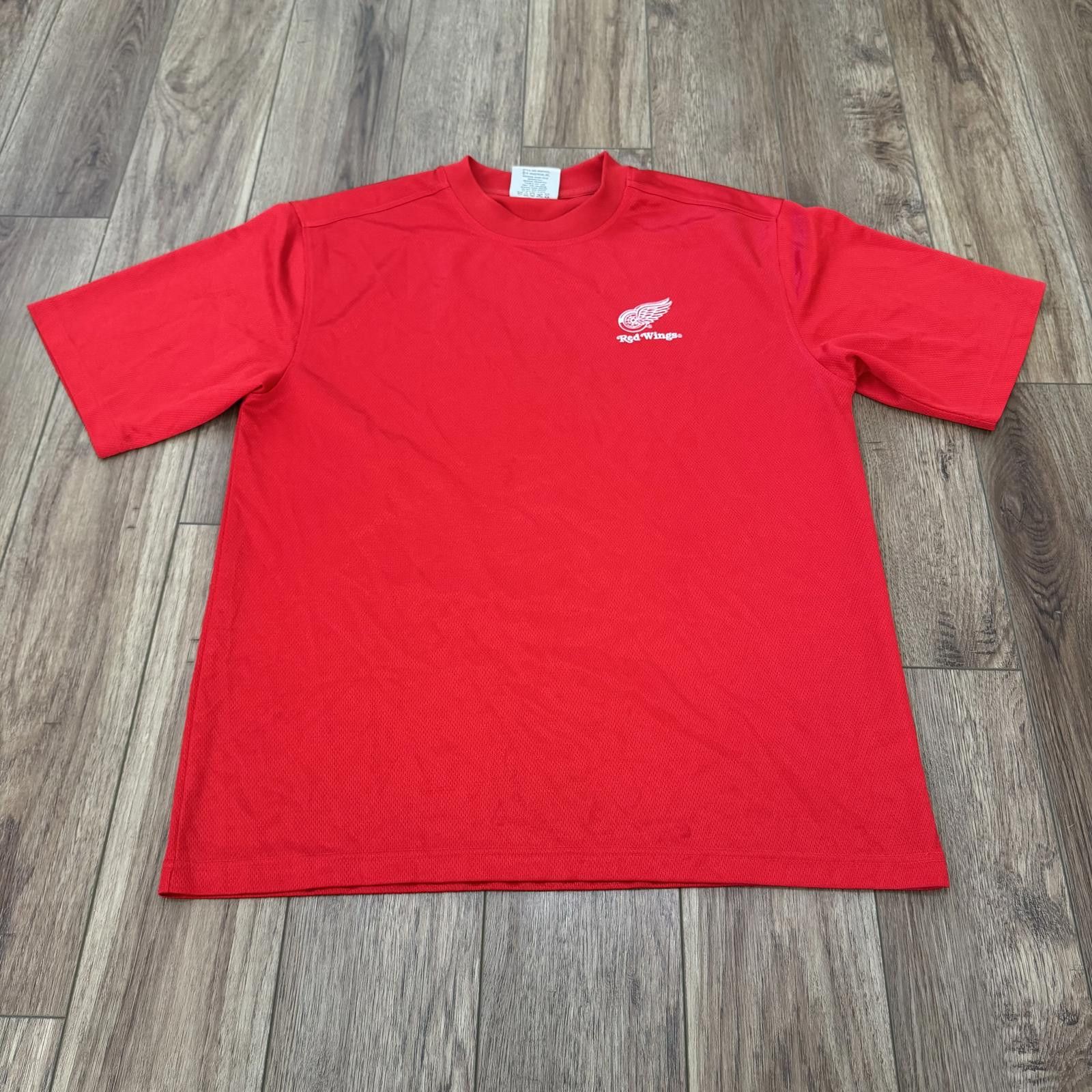 Lee Vintage Detroit Red Wings Jersey Shirt Lee Sport 90s Y2K Size US L / EU 52-54 / 3 - 1 Thumbnail