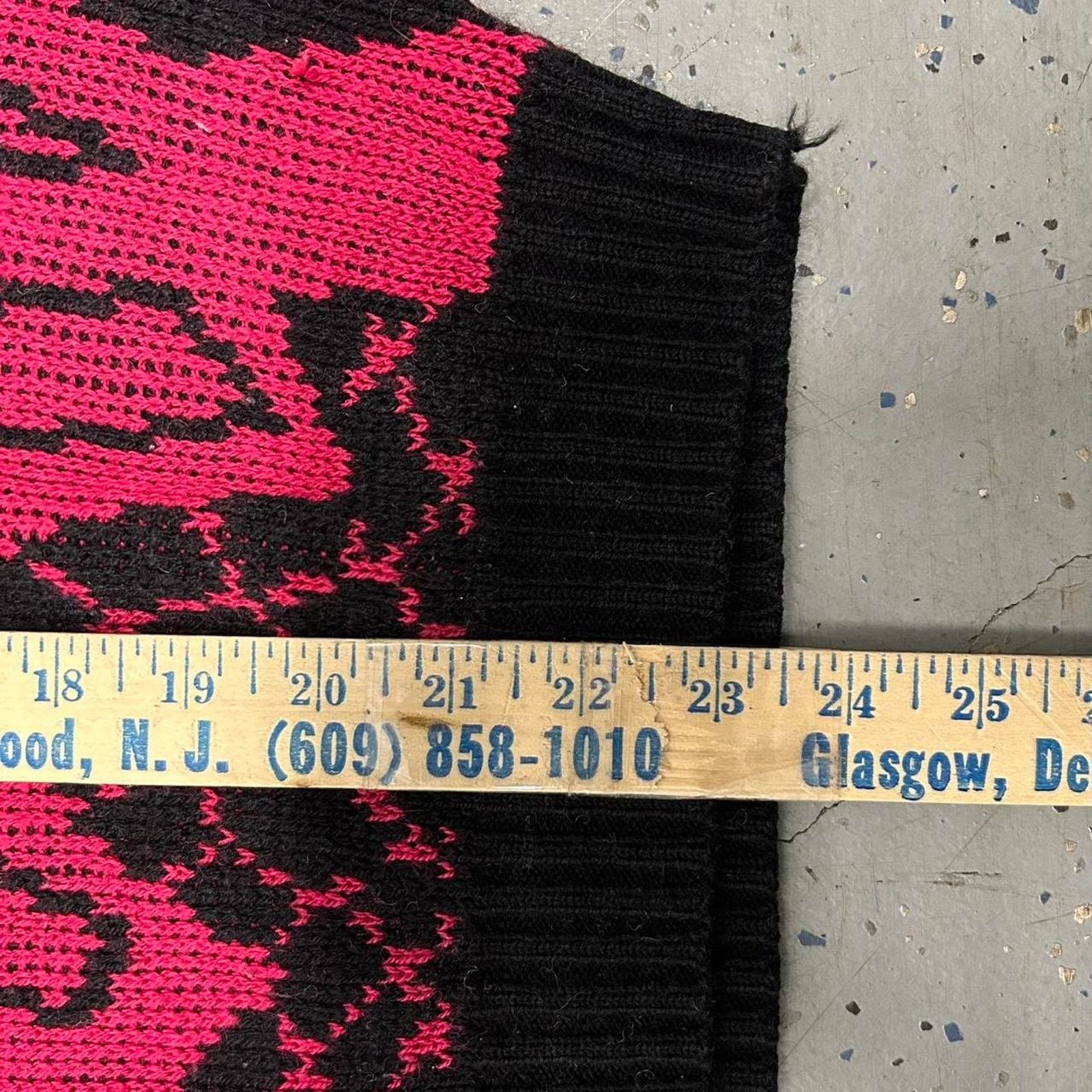 Other Pink and black vintage 80s sweater Size L / US 10 / IT 46 - 7 Thumbnail