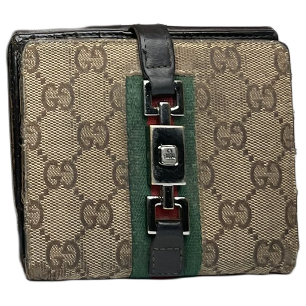 Gucci Jackie Vintage Beige Cotton Wallet Size ONE SIZE - 1 Thumbnail