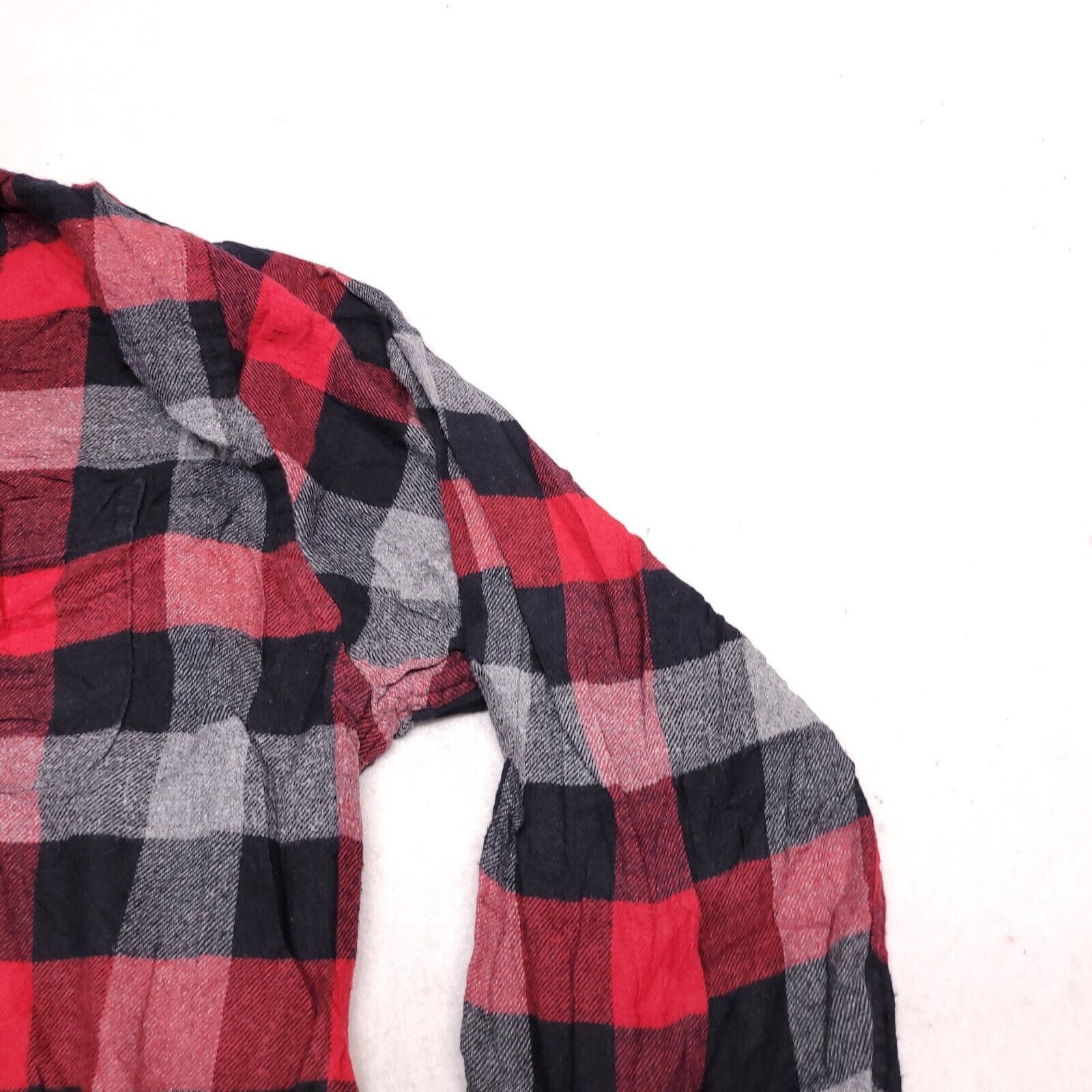 Croft & Barrow Croft & Barrow Gingham Flannel Shirt Mens Size Medium M Red Size US M / EU 48-50 / 2 - 5 Thumbnail