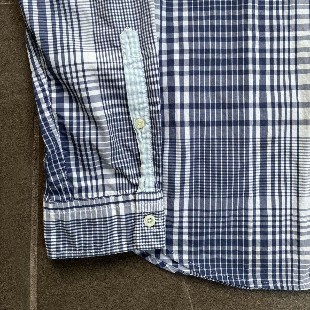 Hugo Boss Hugo Boss green label check pattern button up shirt Size US XL / EU 56 / 4 - 3 Thumbnail
