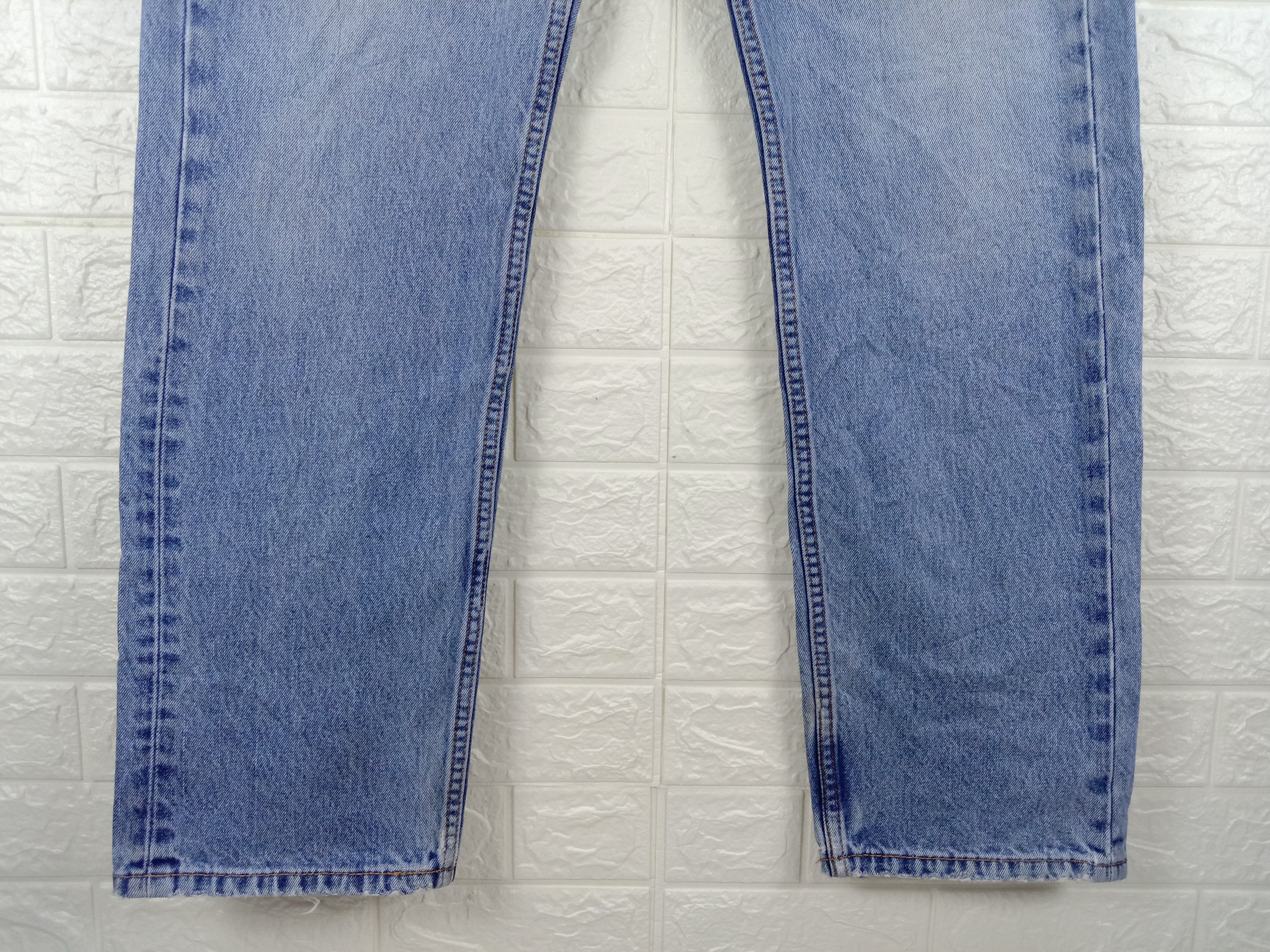 Levi's Vintage Levi's 505 Jeans Blue Wash Regular Fit Denim Size US 35 - 4 Thumbnail