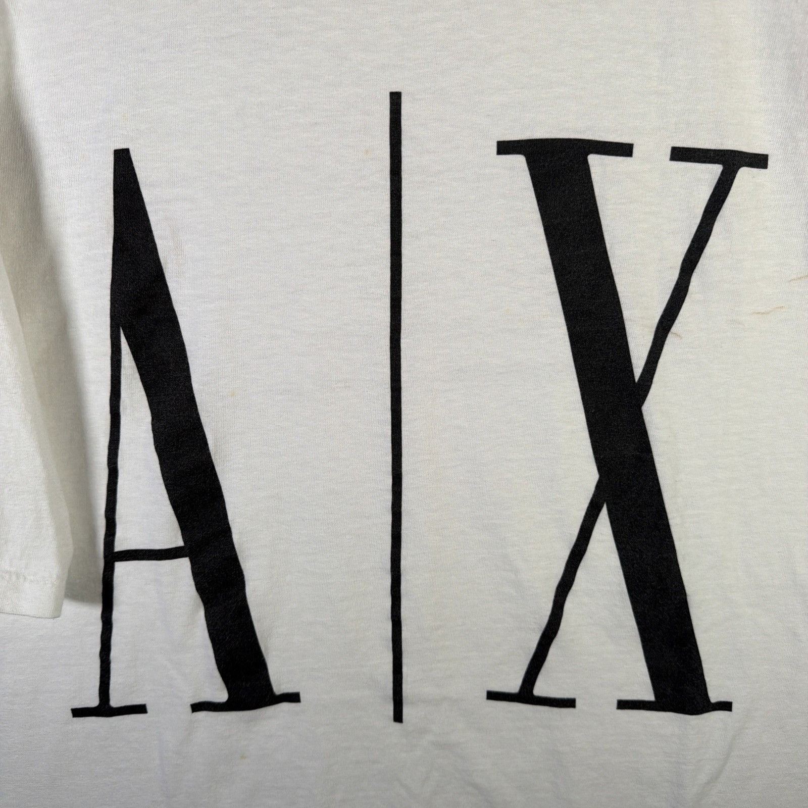 Armani Exchange Vintage Armani Exchange Shirt Mens XL White 90s Beach 1992 Size US XL / EU 56 / 4 - 3 Thumbnail