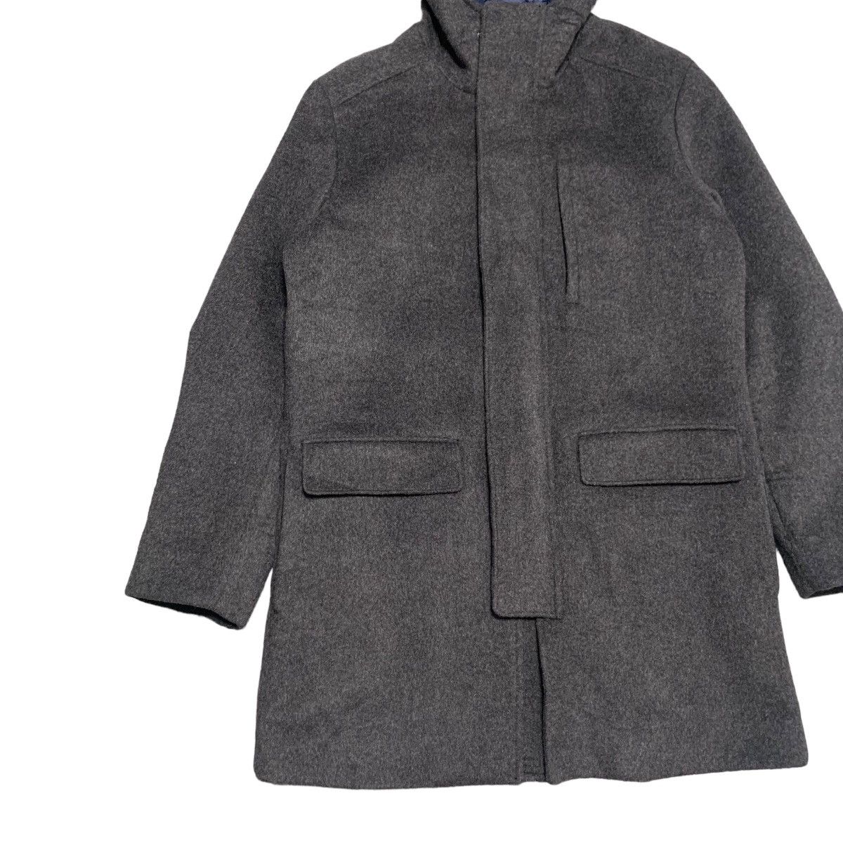 Alexander Julian Alexander Julian Hooded Wool Coat Size US M / EU 48-50 / 2 - 2 Thumbnail