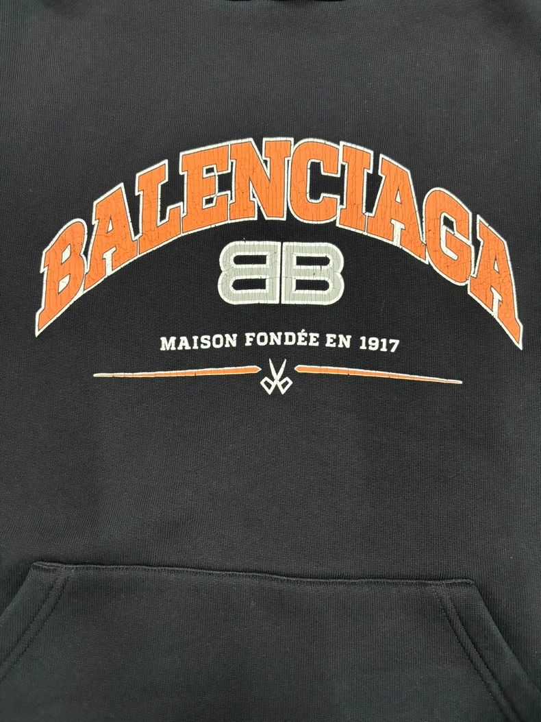 Balenciaga Balenciaga Scissors double B to make old hoodie 2504-Nextar Size US S / EU 44-46 / 1 - 4 Thumbnail